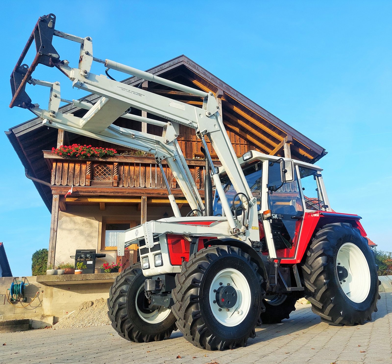 Traktor a típus Steyr 8070 A SK2, Gebrauchtmaschine ekkor: Hebertsfelden (Kép 19)