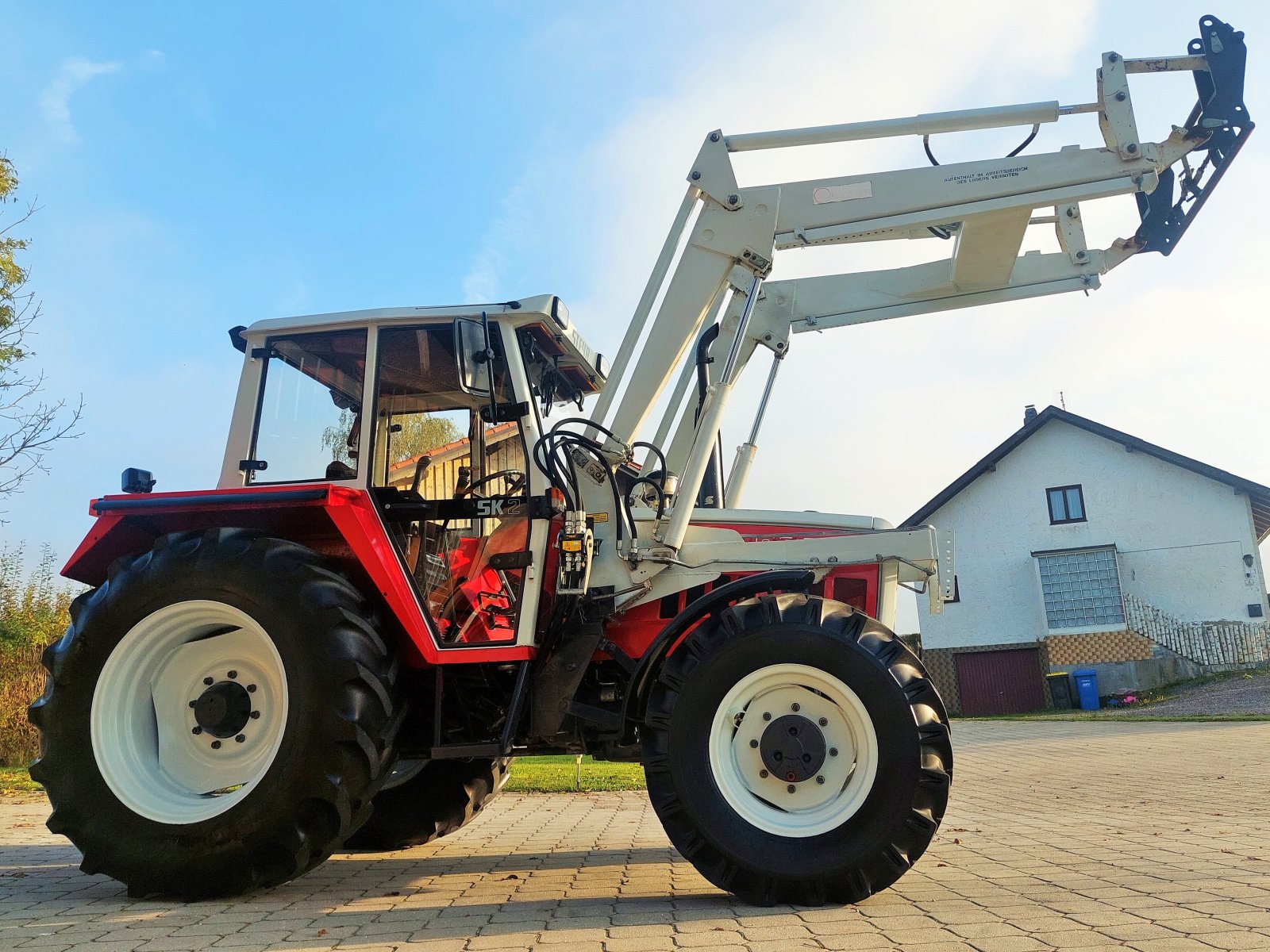 Traktor del tipo Steyr 8070 A SK2, Gebrauchtmaschine In Hebertsfelden (Immagine 24)