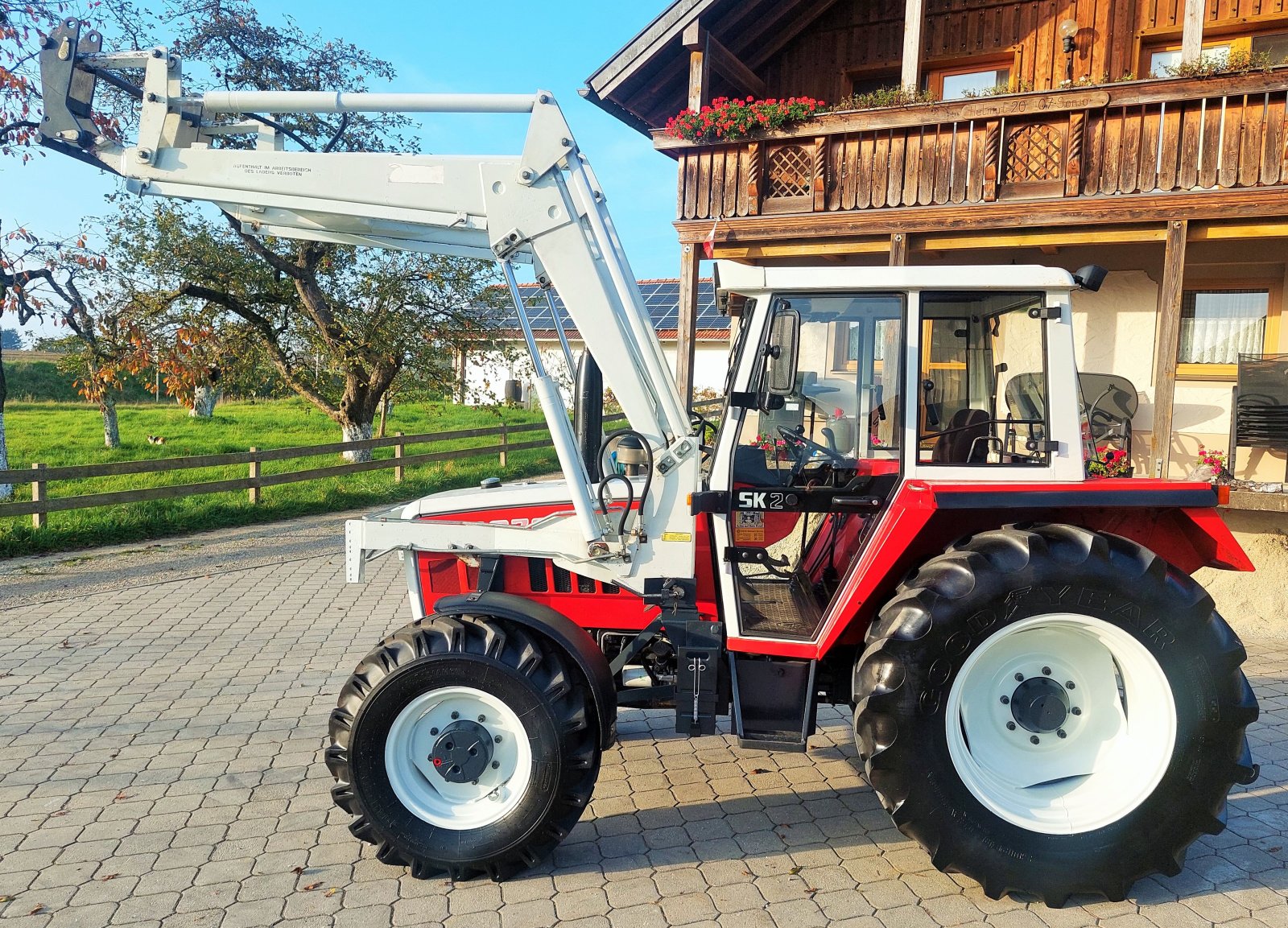 Traktor a típus Steyr 8070 A SK2, Gebrauchtmaschine ekkor: Hebertsfelden (Kép 26)