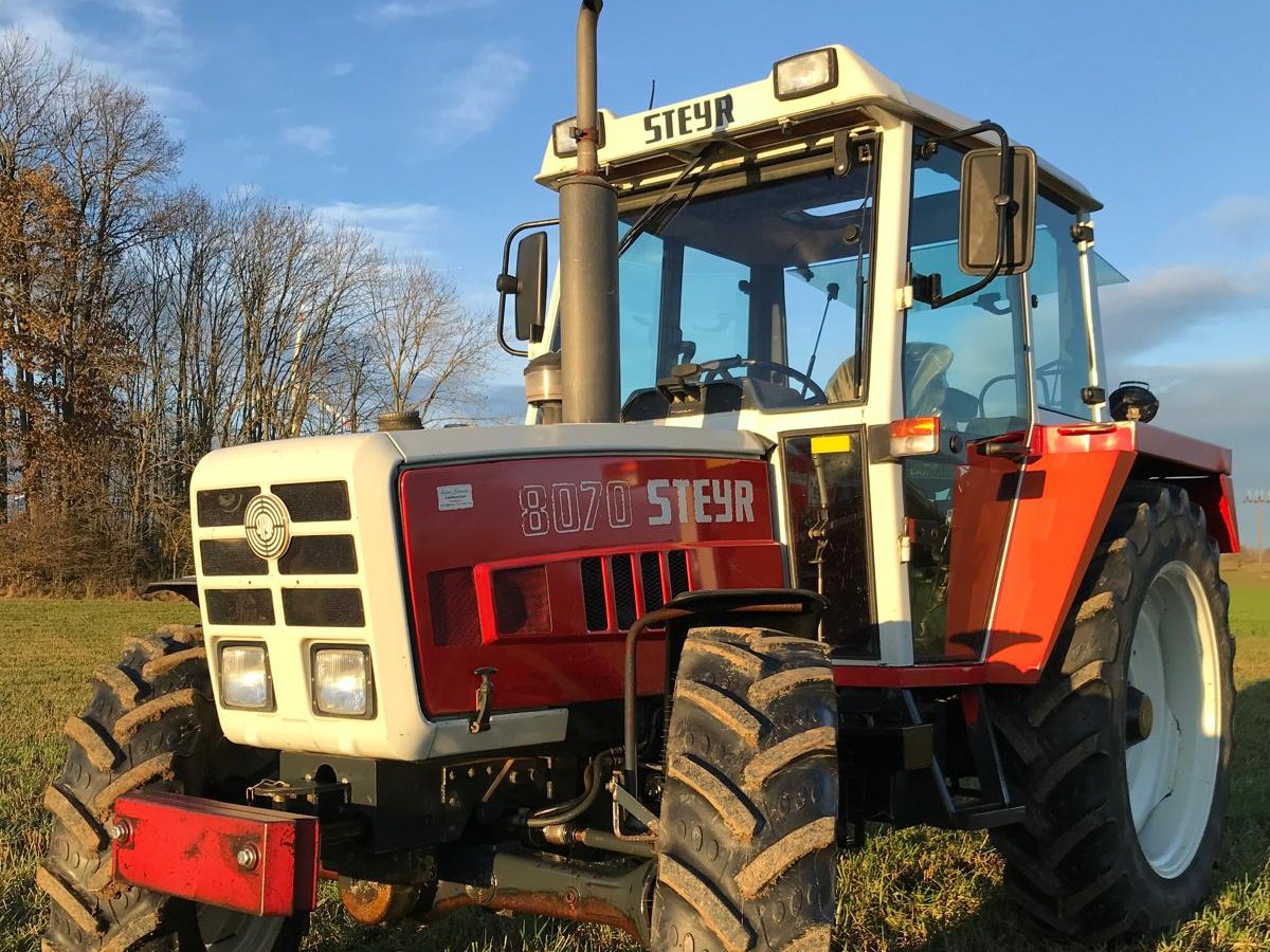 Traktor des Typs Steyr 8070 SK 2, Gebrauchtmaschine in Simmershofen (Bild 2)