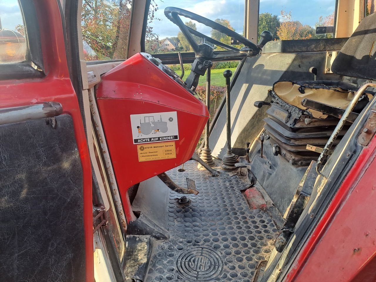 Traktor van het type Steyr 8070, Gebrauchtmaschine in TERWOLDE (Foto 9)