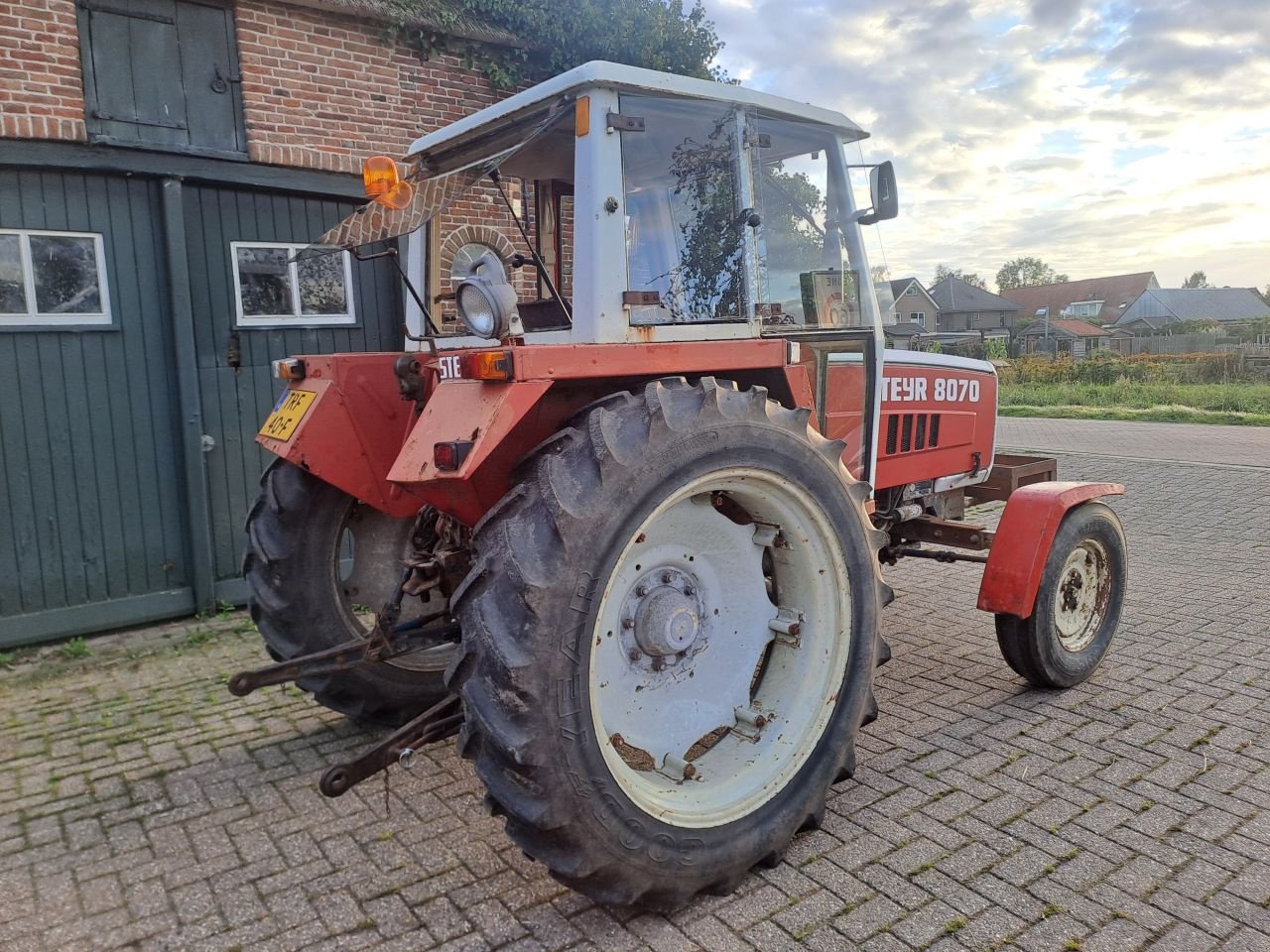 Traktor типа Steyr 8070, Gebrauchtmaschine в TERWOLDE (Фотография 3)