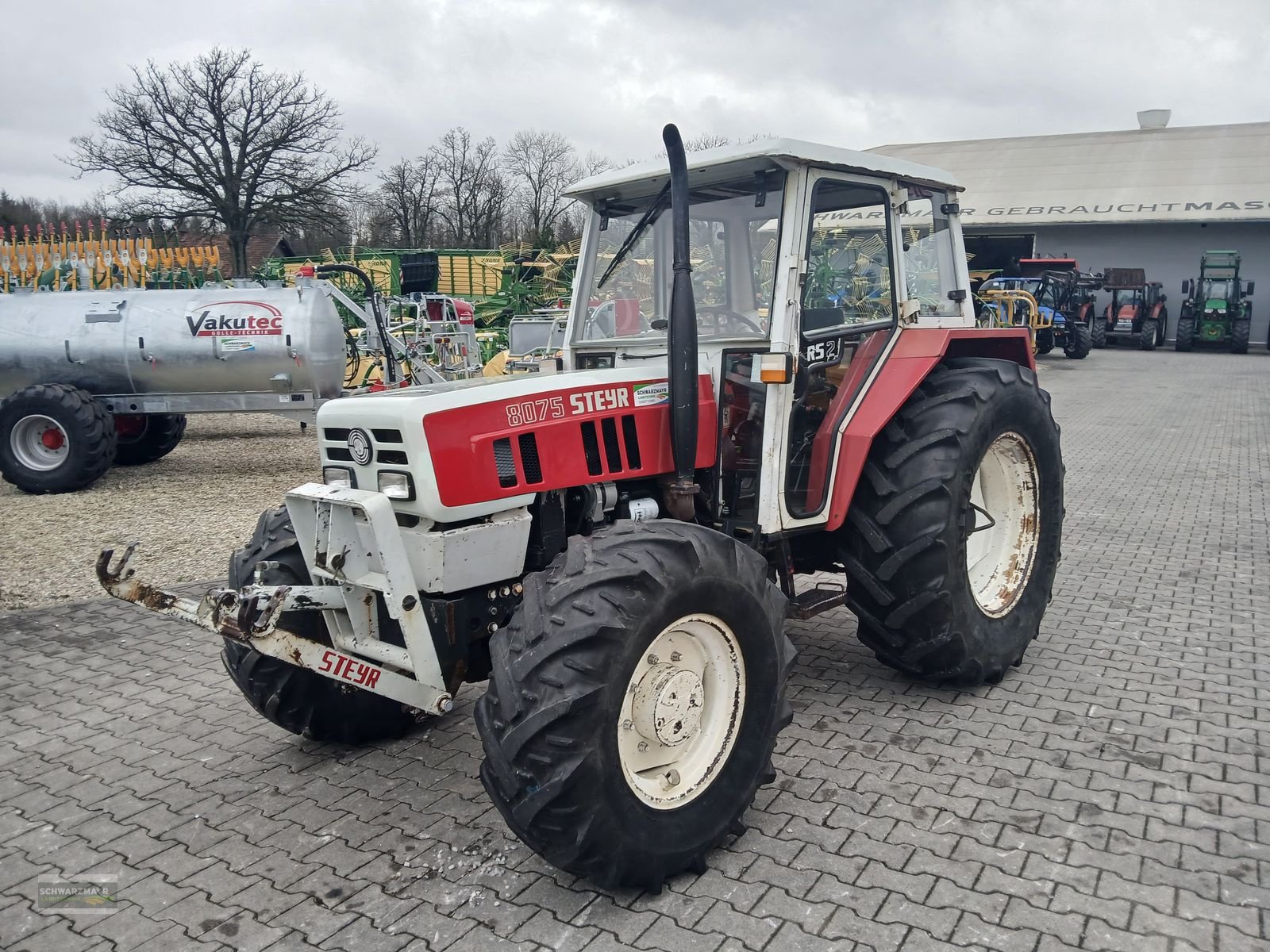 Traktor des Typs Steyr 8075 A, Gebrauchtmaschine in Aurolzmünster (Bild 10)