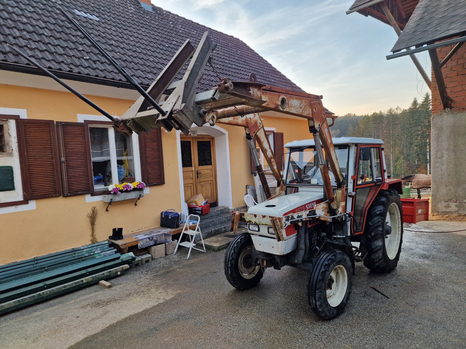 Traktor des Typs Steyr 8075, Gebrauchtmaschine in Mitterdorf an der Raab (Bild 1)