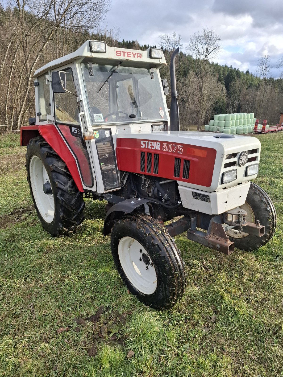 Traktor Türe ait Steyr 8075, Gebrauchtmaschine içinde Hochneukirchen (resim 2)