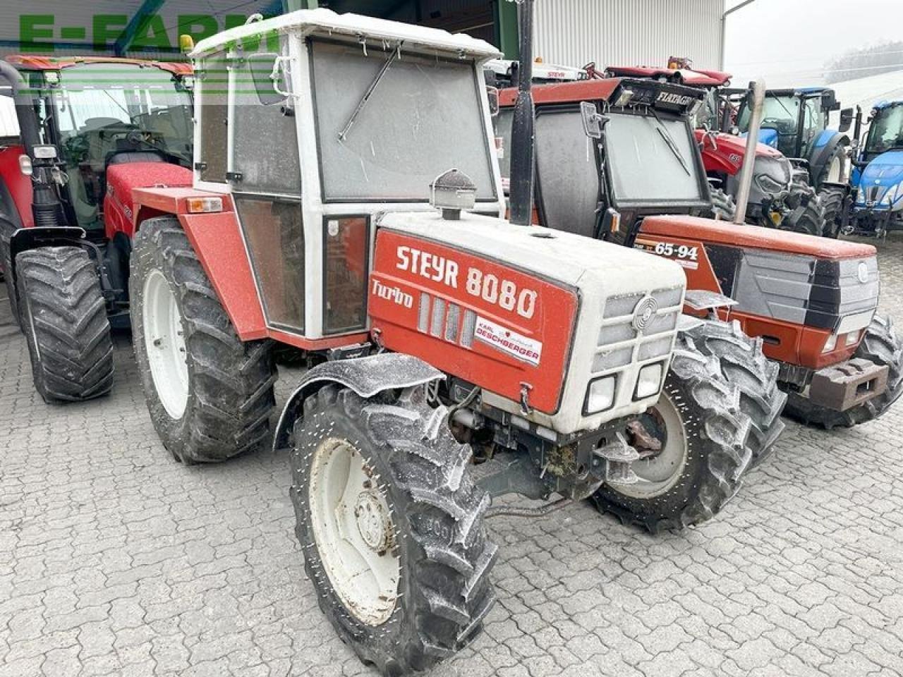 Traktor des Typs Steyr 8080 sk1, Gebrauchtmaschine in SANKT MARIENKIRCHEN BEI SCHÄRDING (Bild 2)