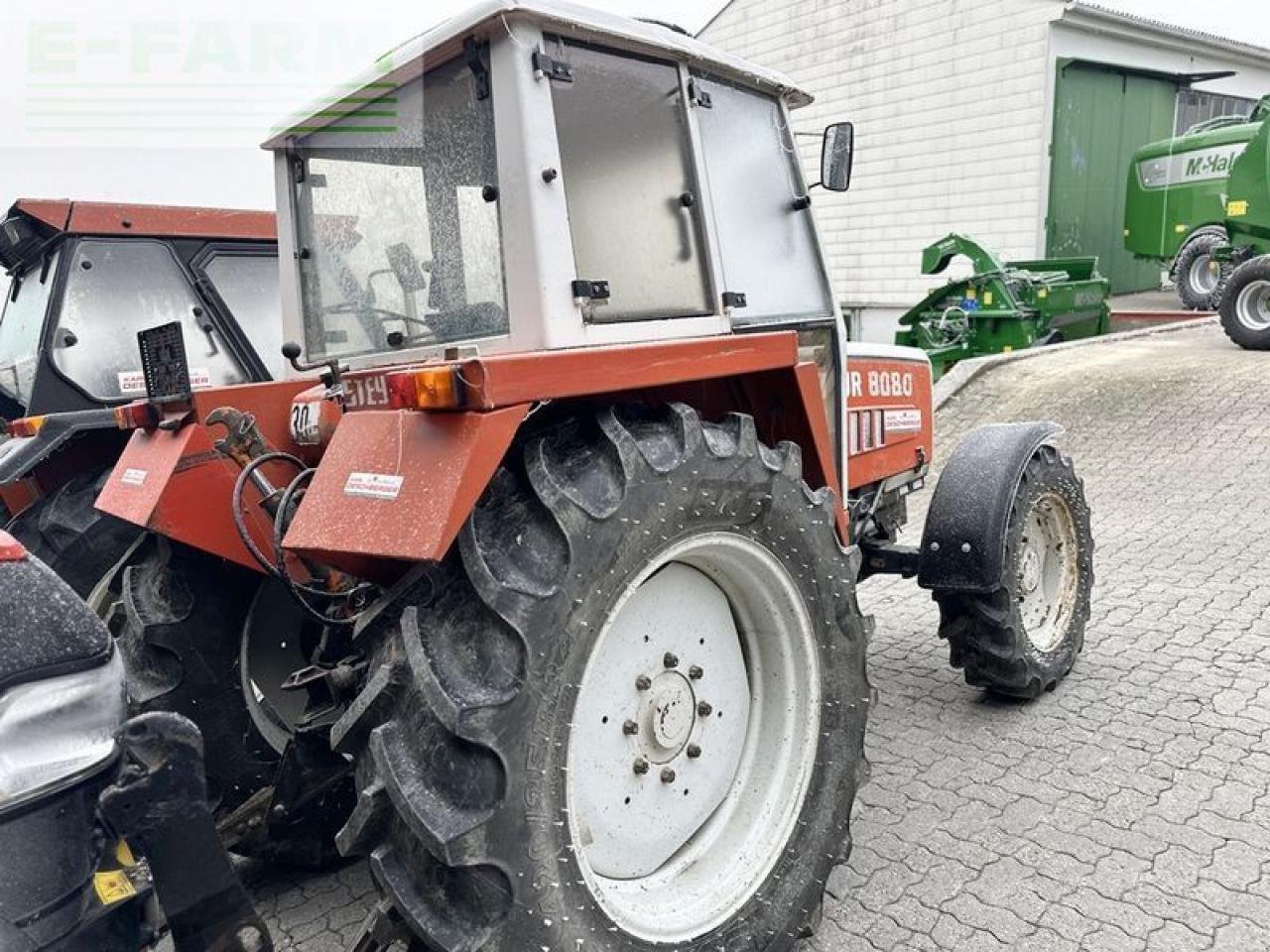 Traktor des Typs Steyr 8080 sk1, Gebrauchtmaschine in SANKT MARIENKIRCHEN BEI SCHÄRDING (Bild 3)