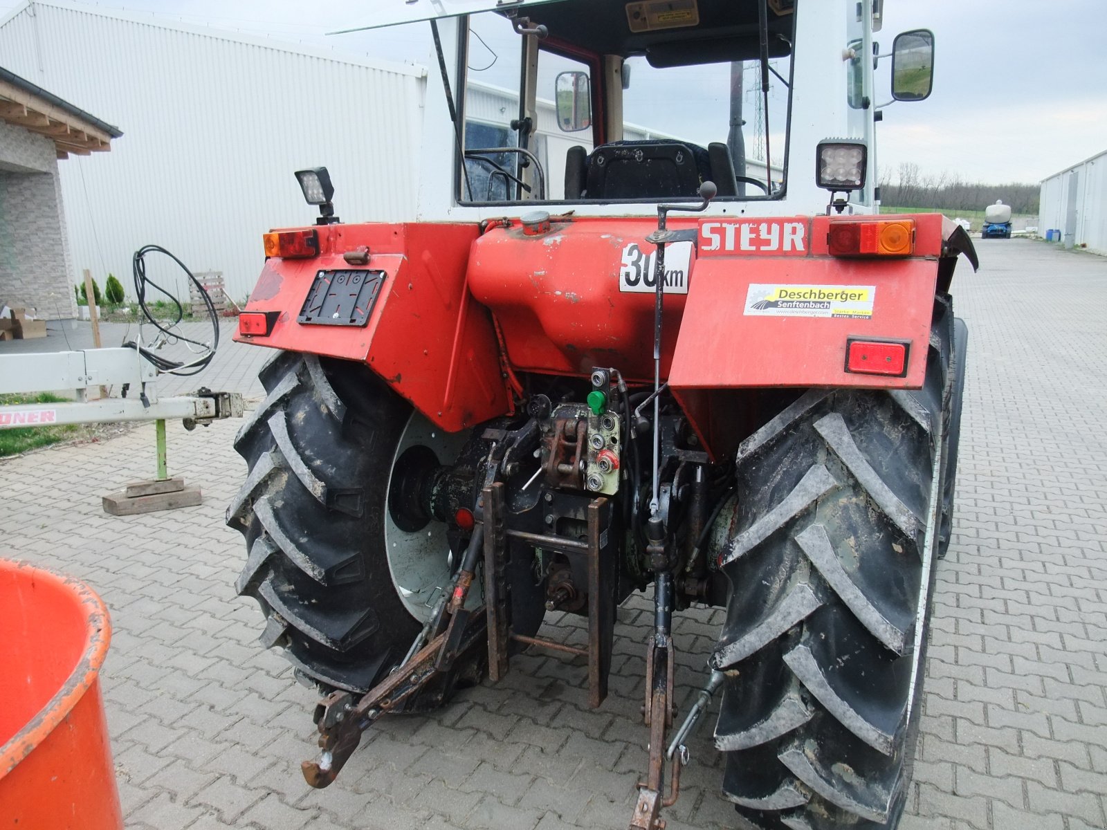 Traktor del tipo Steyr 8080, Gebrauchtmaschine In Šaštín - Stráže (Immagine 3)