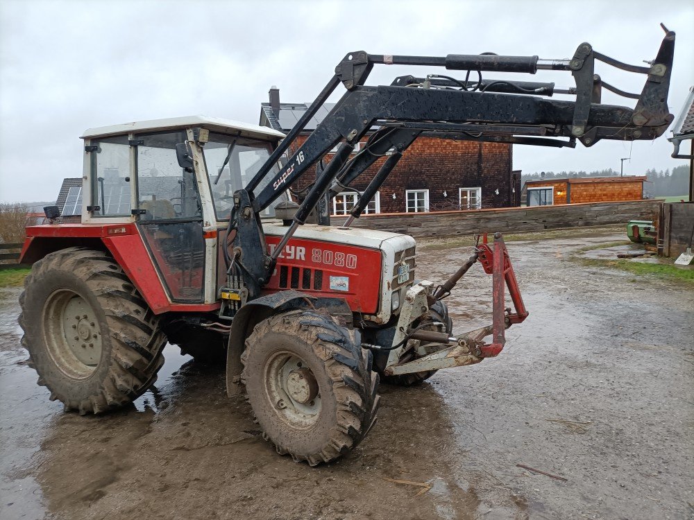 Traktor van het type Steyr 8080, Gebrauchtmaschine in Münster (Foto 3)