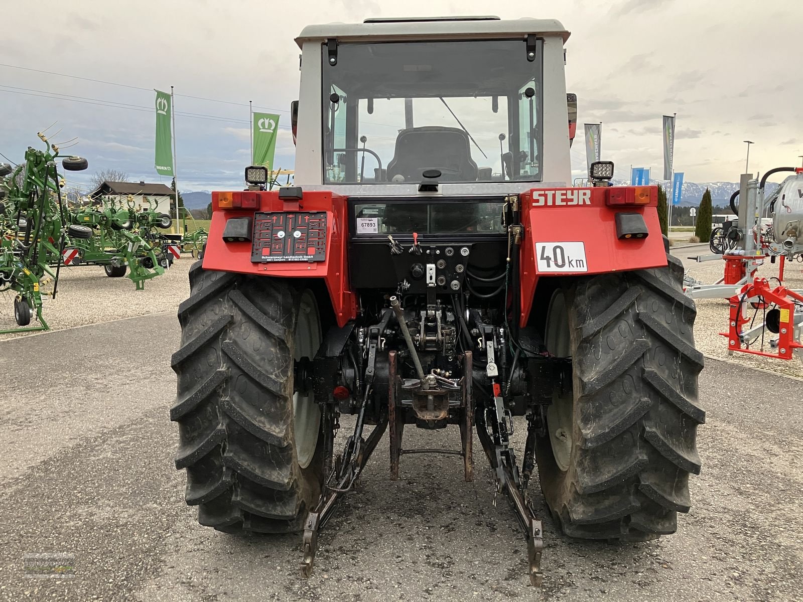 Traktor typu Steyr 8090 A T SK2 Standard (FS), Gebrauchtmaschine v Gampern (Obrázok 15)