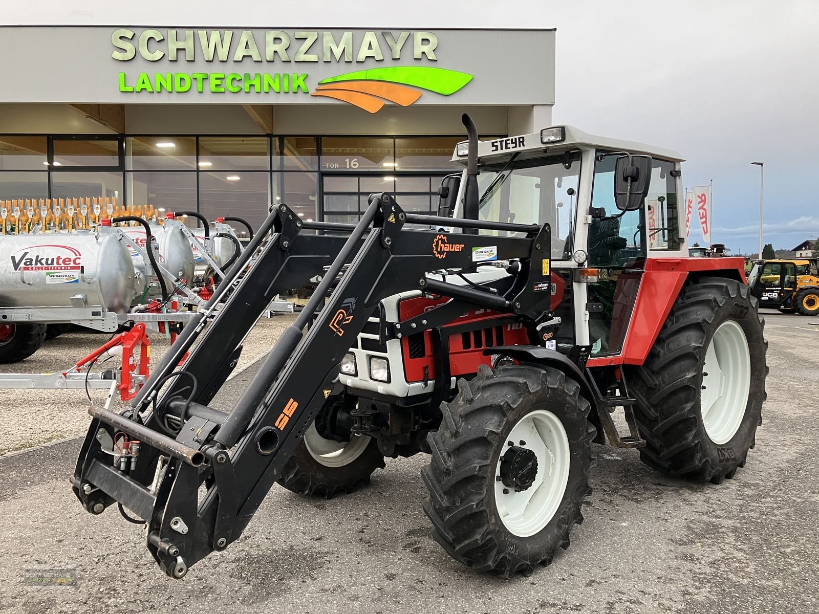 Traktor typu Steyr 8090 A T SK2 Standard (FS), Gebrauchtmaschine v Gampern (Obrázok 1)