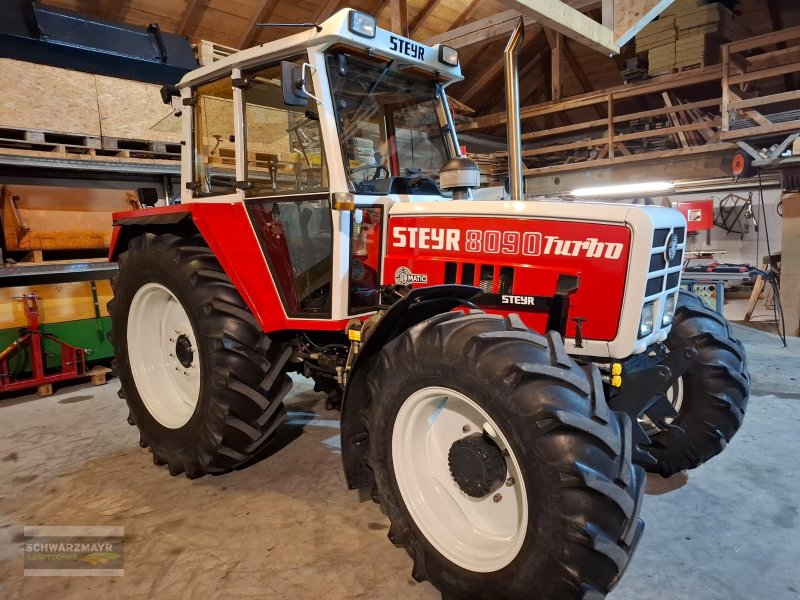 Traktor du type Steyr 8090 SK1, Gebrauchtmaschine en Aurolzmünster (Photo 1)