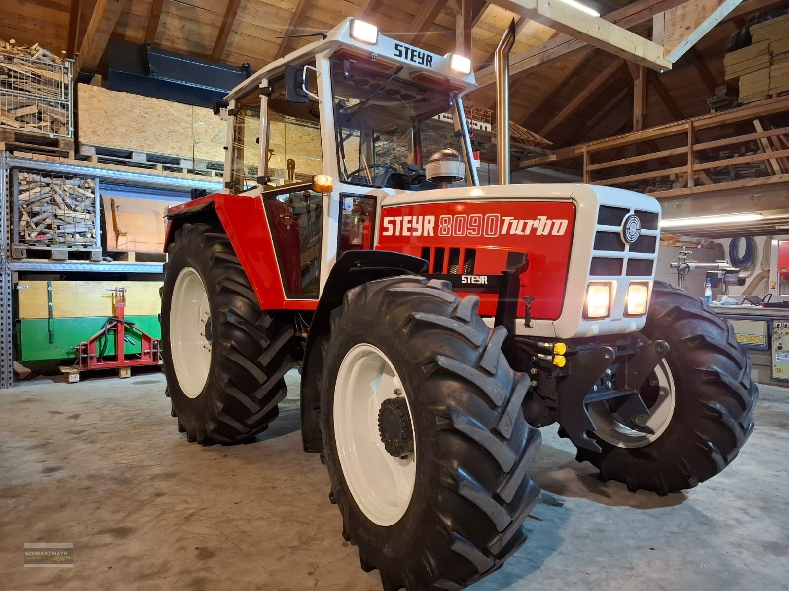 Traktor от тип Steyr 8090 SK1, Gebrauchtmaschine в Aurolzmünster (Снимка 10)