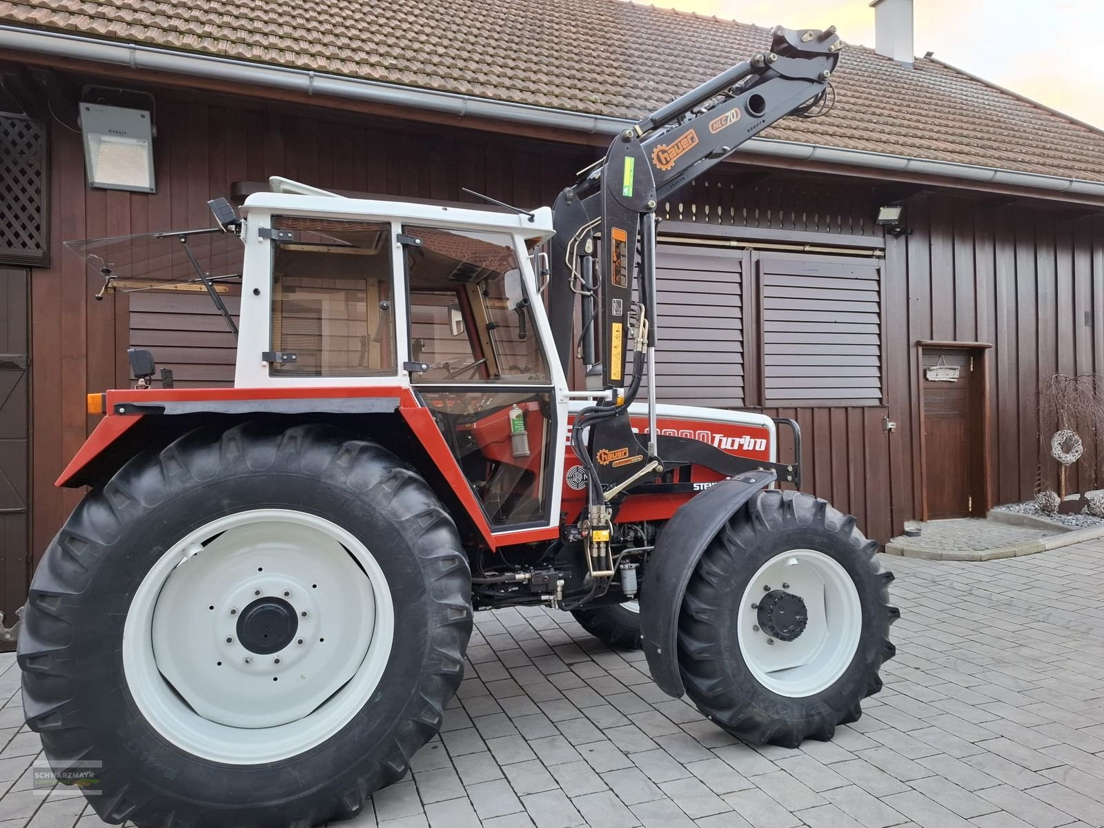 Traktor от тип Steyr 8090 SK1, Gebrauchtmaschine в Aurolzmünster (Снимка 3)