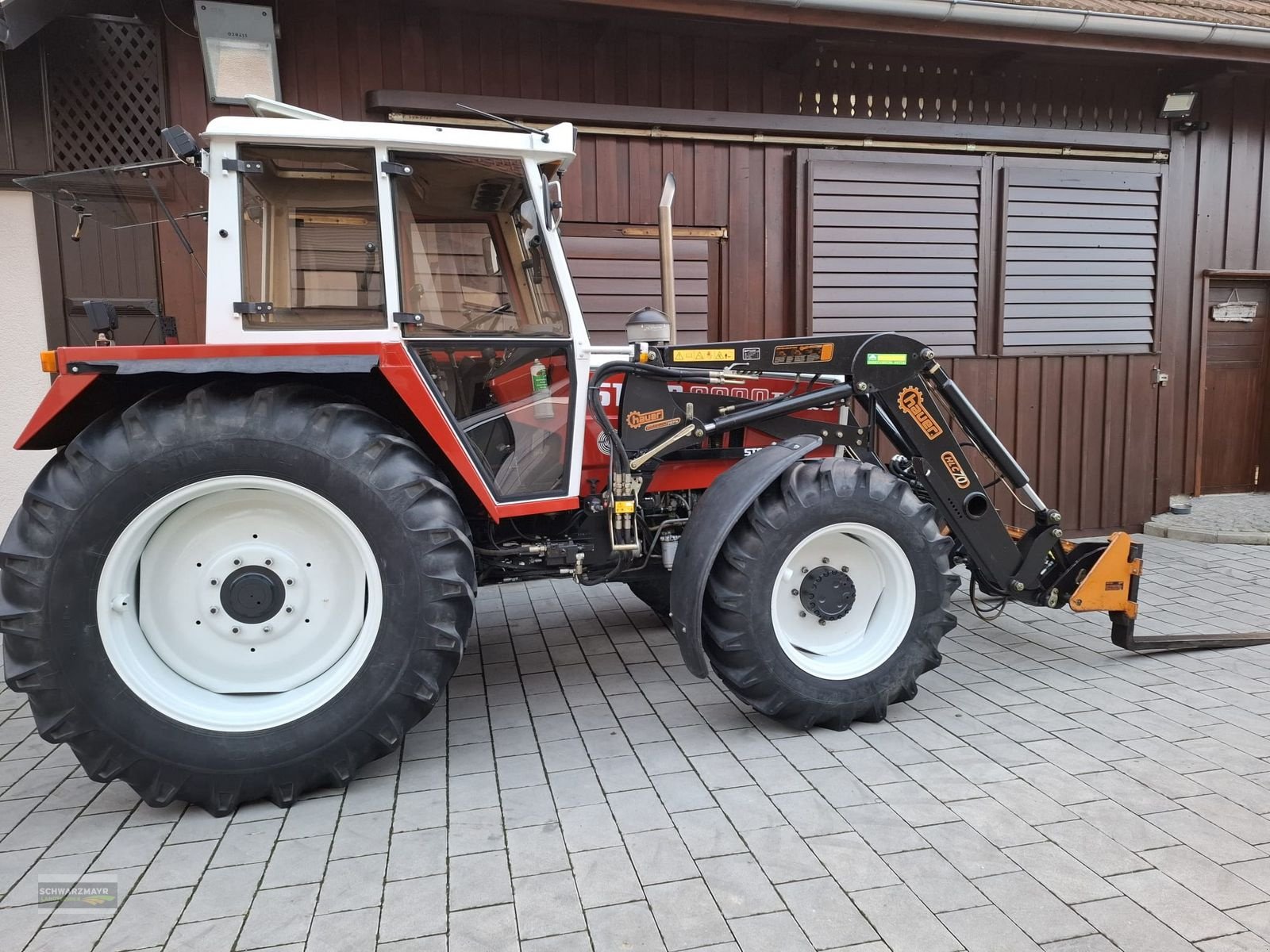 Traktor от тип Steyr 8090 SK1, Gebrauchtmaschine в Aurolzmünster (Снимка 5)