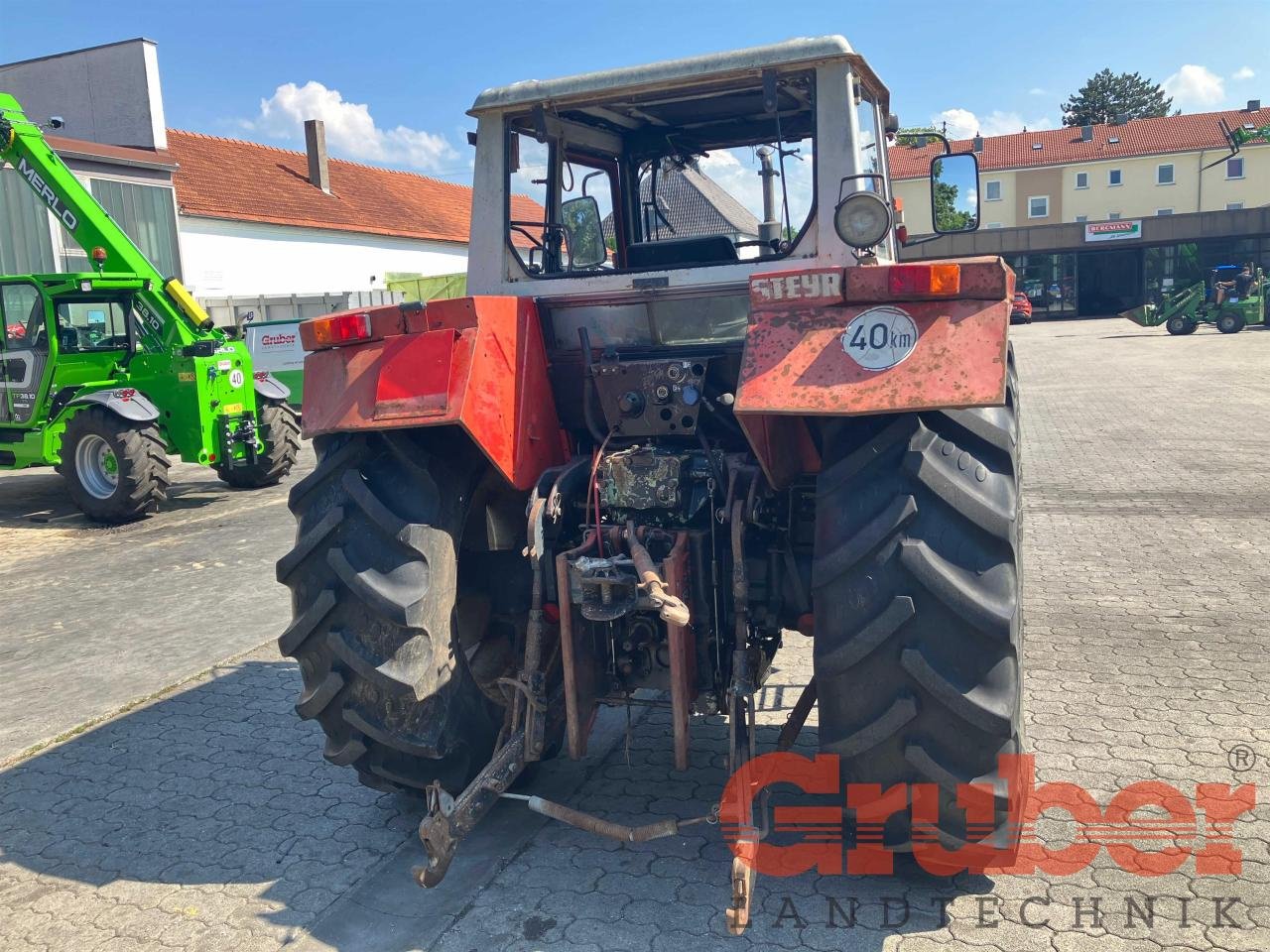 Traktor типа Steyr 8110, Gebrauchtmaschine в Ampfing (Фотография 9)