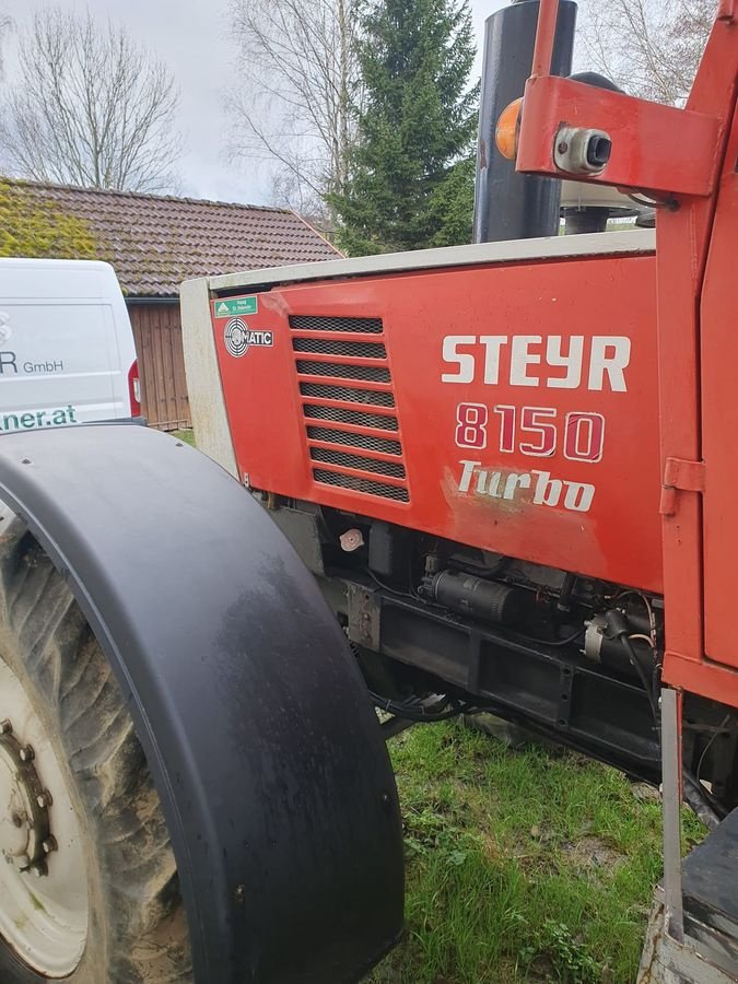 Traktor typu Steyr 8150 A T SK 2, Gebrauchtmaschine w NATTERNBACH (Zdjęcie 4)