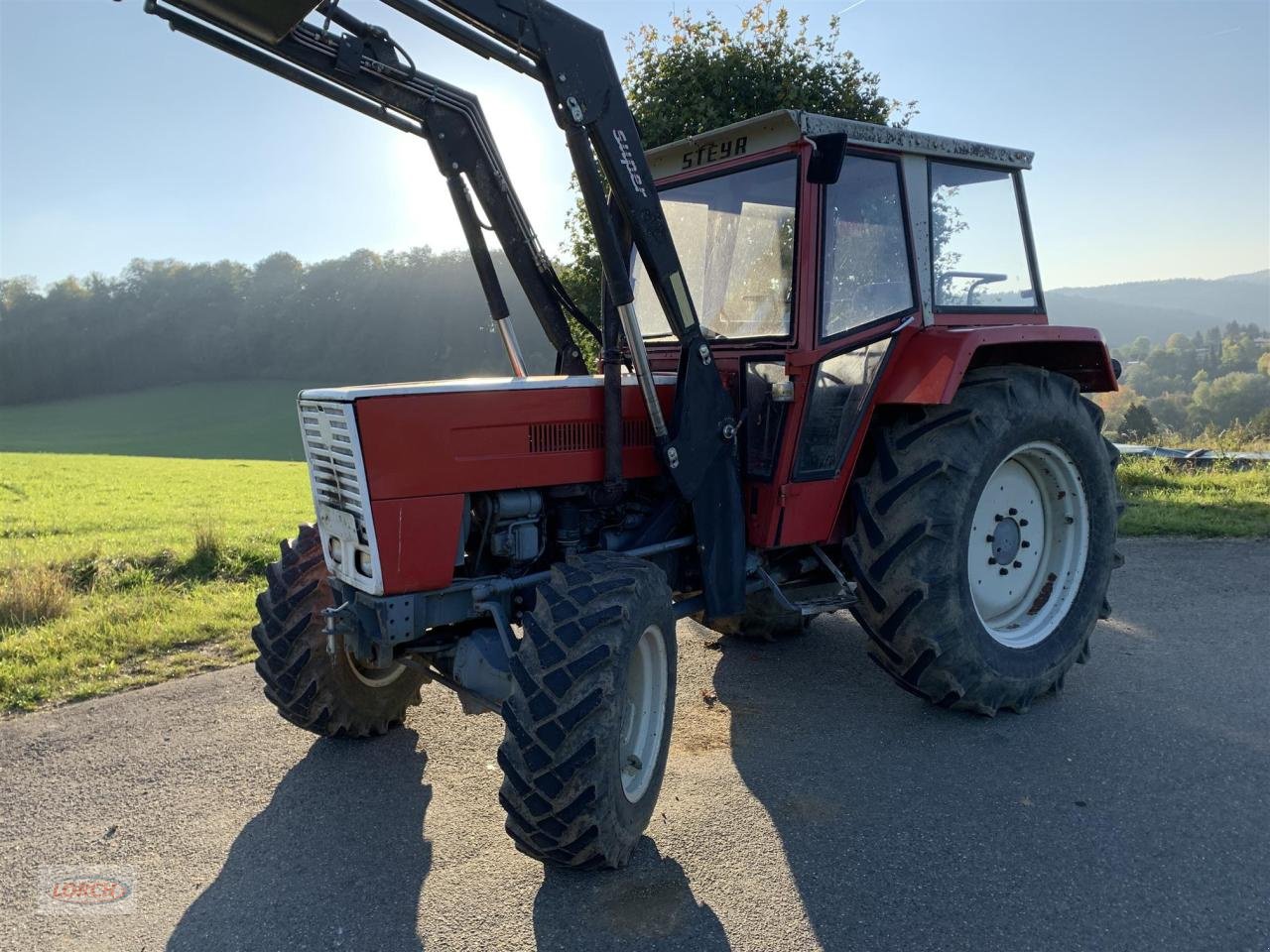 Traktor Türe ait Steyr 870 Allrad mit FL, Gebrauchtmaschine içinde Trochtelfingen (resim 2)