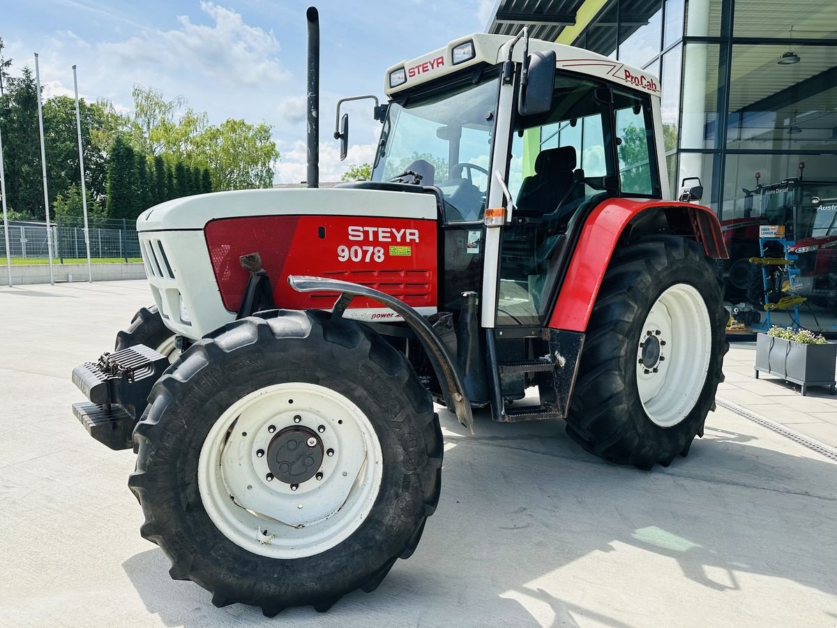 Traktor of the type Steyr 9078 A T, Gebrauchtmaschine in Hohenruppersdorf (Picture 1)