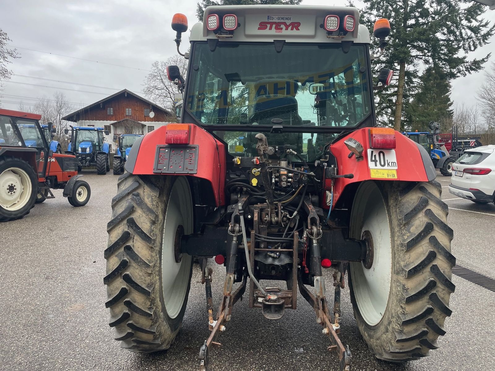 Traktor του τύπου Steyr 9078 M A Komfort, Gebrauchtmaschine σε Burgkirchen (Φωτογραφία 5)