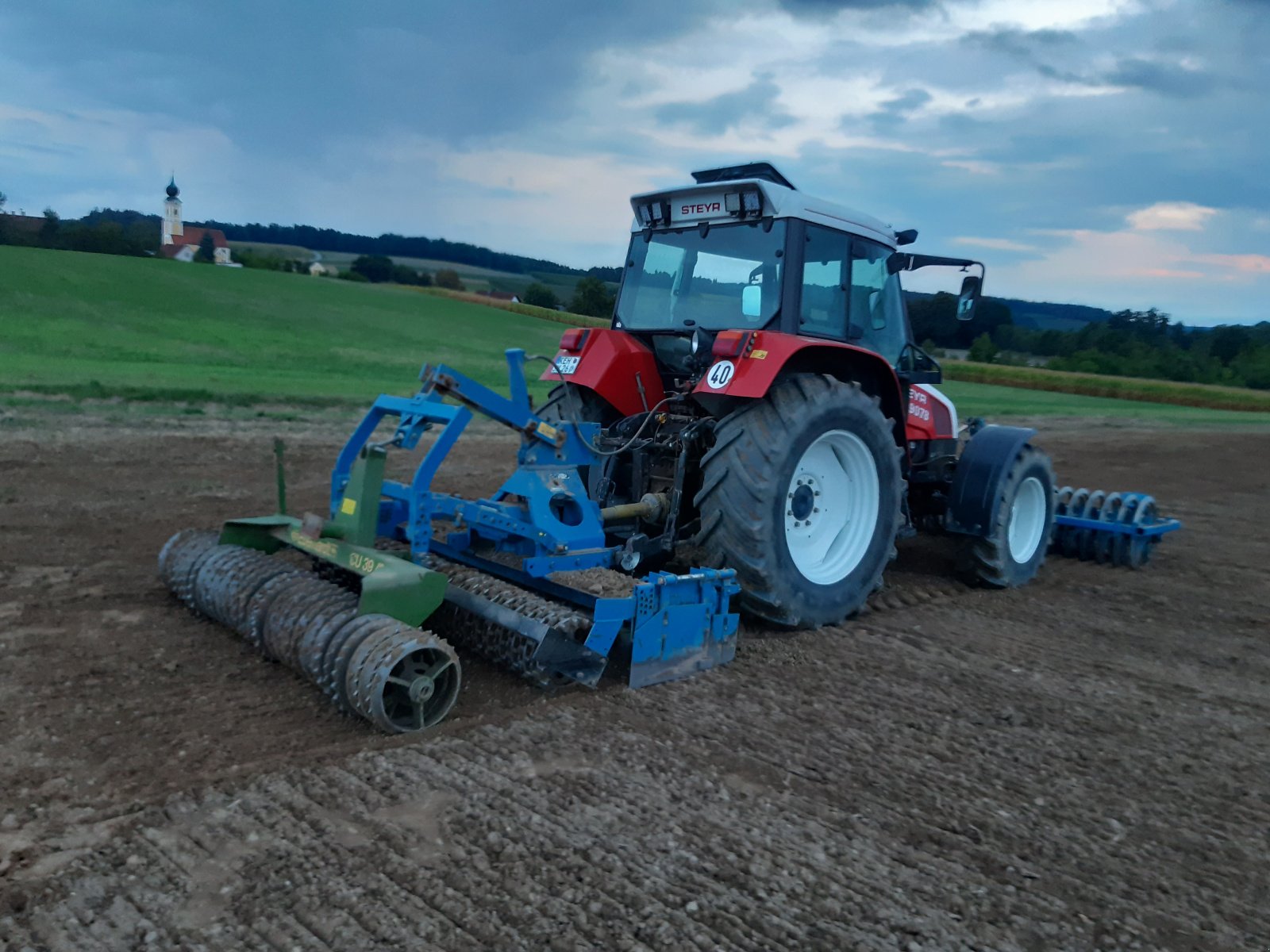 Traktor van het type Steyr 9078, Gebrauchtmaschine in Rohr (Foto 3)