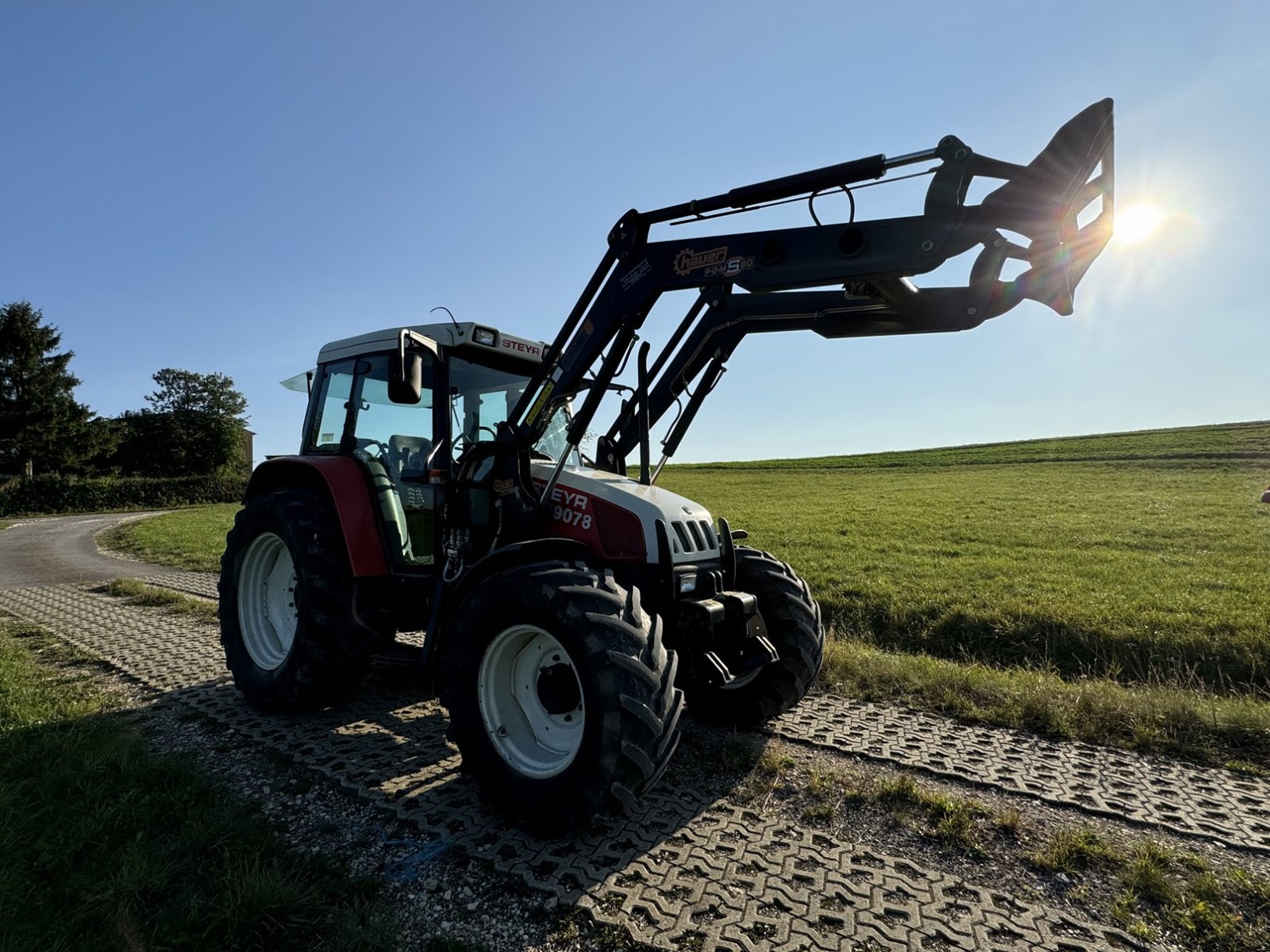 Traktor del tipo Steyr 9078, Gebrauchtmaschine In Bachhagel (Immagine 2)