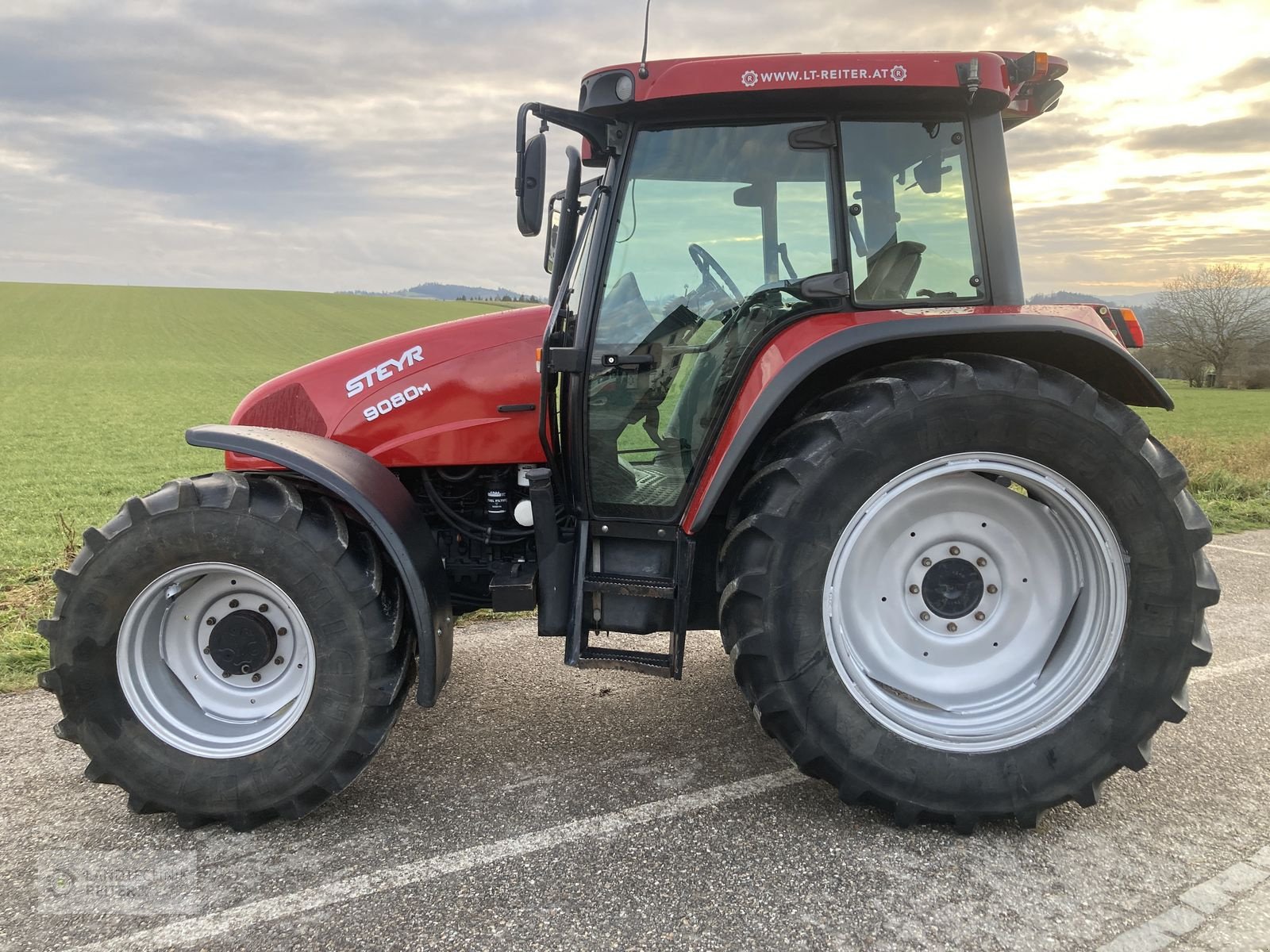 Traktor Türe ait Steyr 9080 M Profi, Gebrauchtmaschine içinde Arnreit (resim 4)