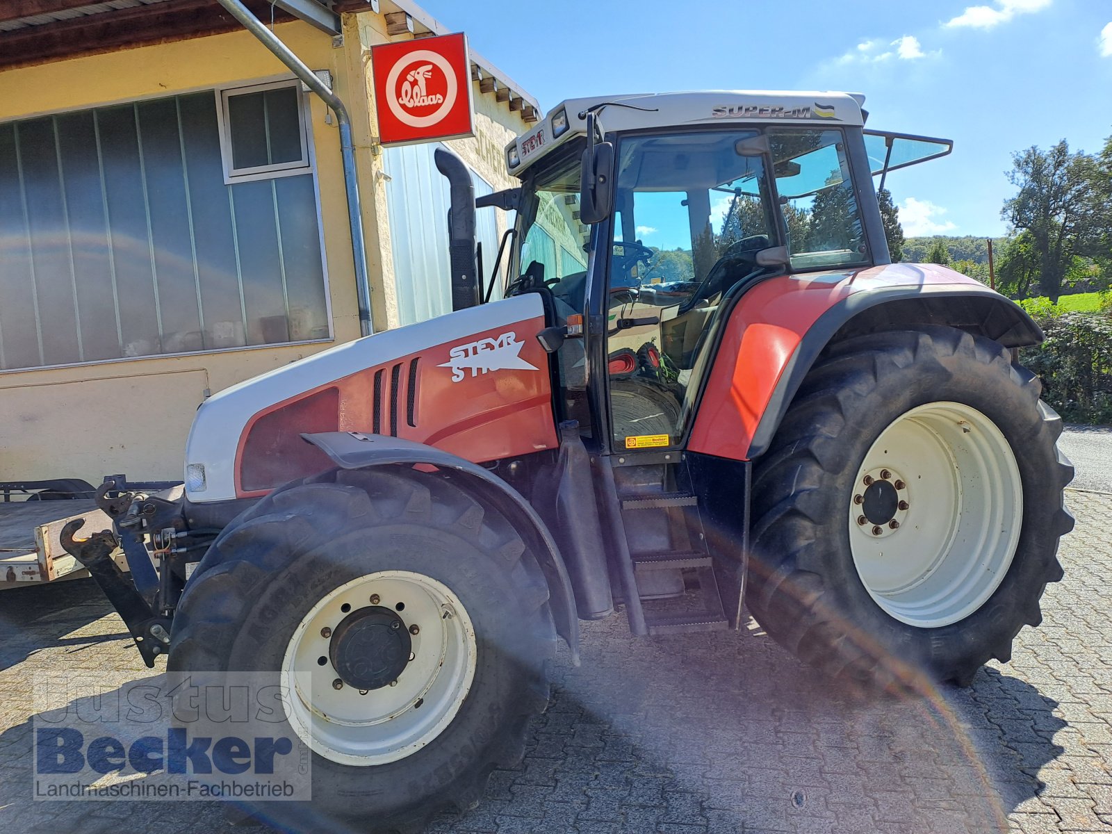 Traktor del tipo Steyr 9080, Gebrauchtmaschine en Weimar-Niederwalgern (Imagen 4)