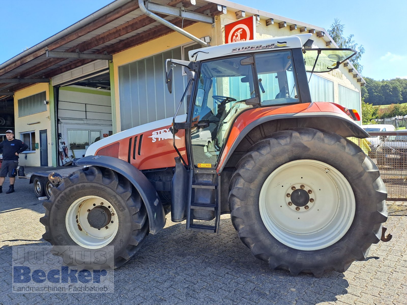 Traktor typu Steyr 9080, Gebrauchtmaschine v Weimar-Niederwalgern (Obrázok 5)