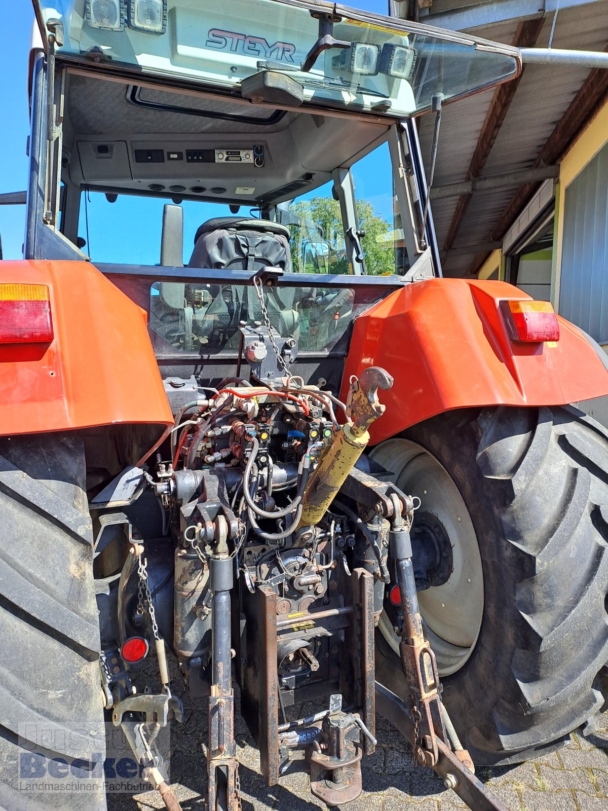 Traktor типа Steyr 9080, Gebrauchtmaschine в Weimar-Niederwalgern (Фотография 8)