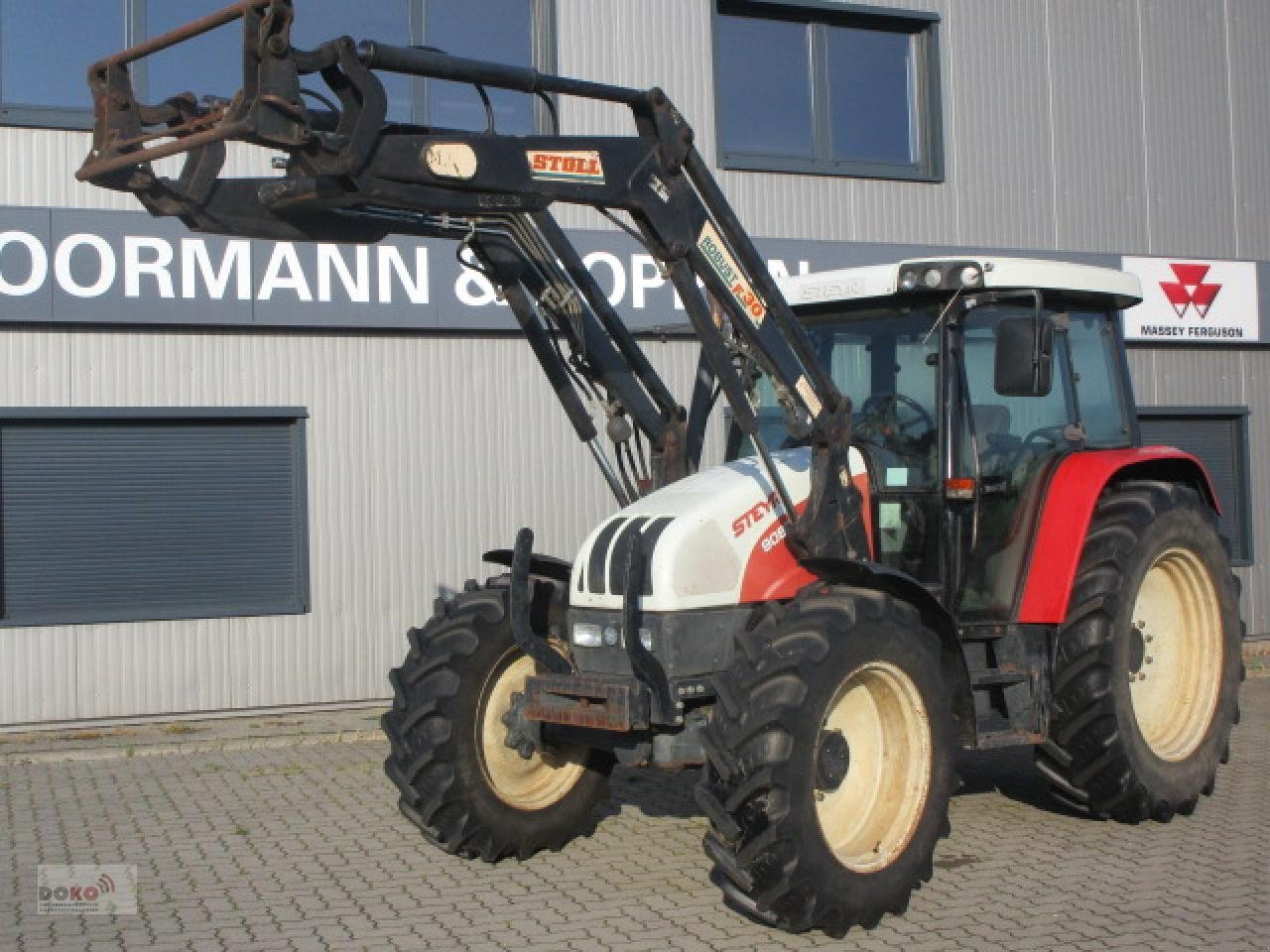 Traktor del tipo Steyr 9080M, Gebrauchtmaschine en Elmenhorst OT Lanken (Imagen 1)