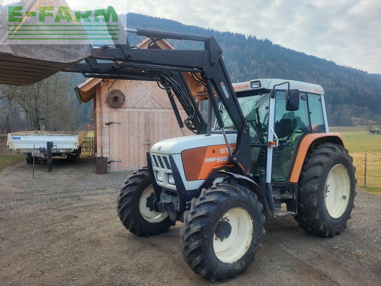 Traktor tip Steyr 9086 a t, Gebrauchtmaschine in NIEDERWÖLZ (Poză 1)