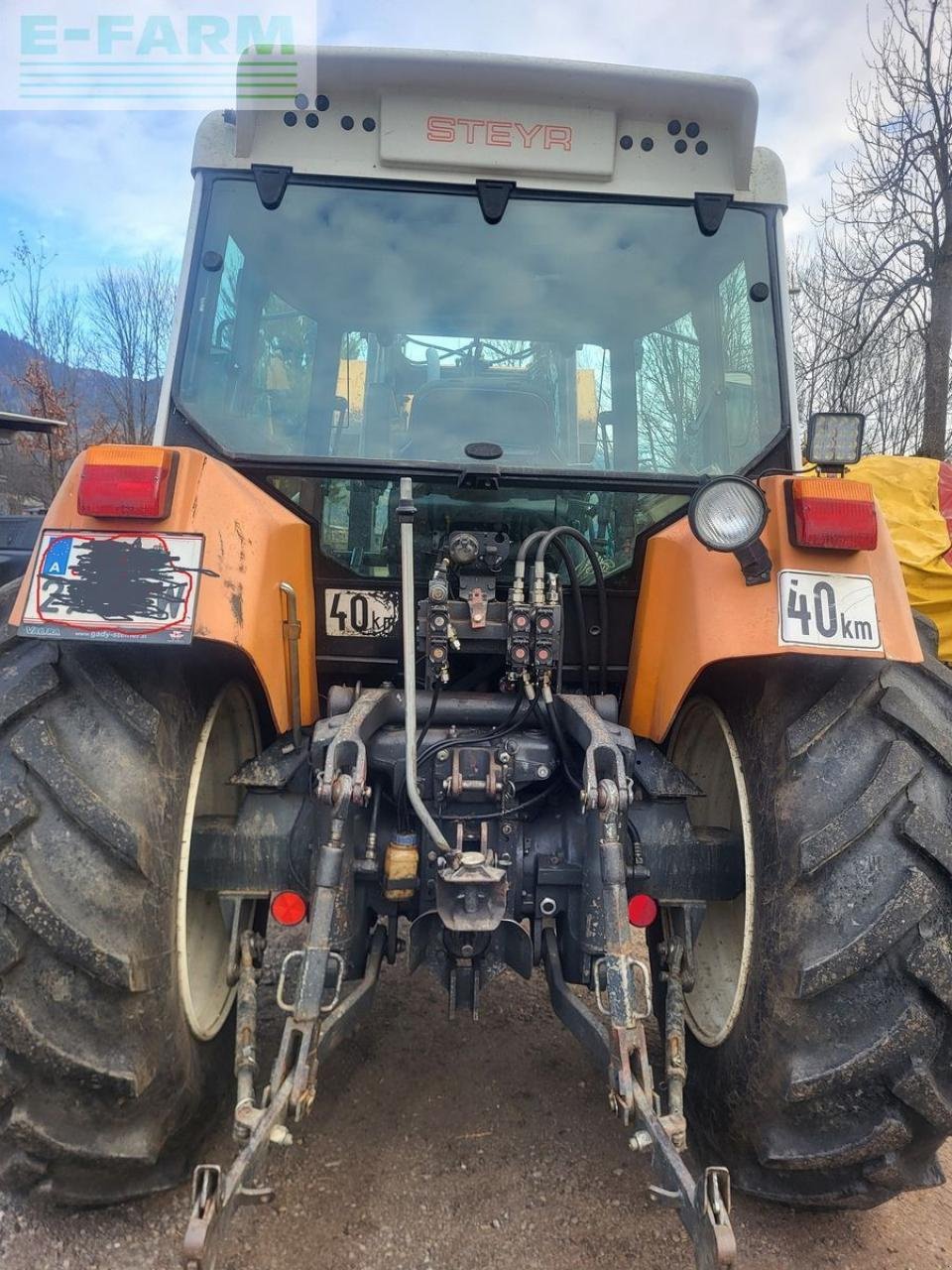 Traktor tip Steyr 9086 a t, Gebrauchtmaschine in NIEDERWÖLZ (Poză 3)