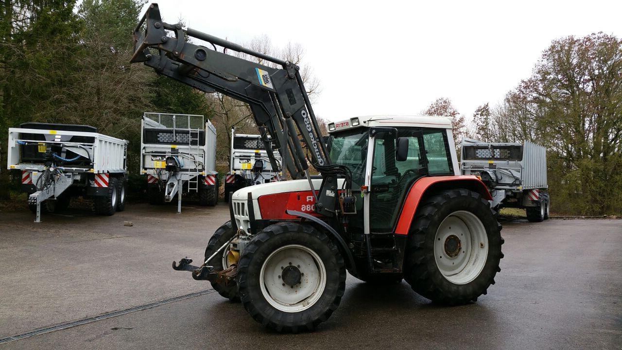 Traktor van het type Steyr 9086 A, Gebrauchtmaschine in Bremen (Foto 2)