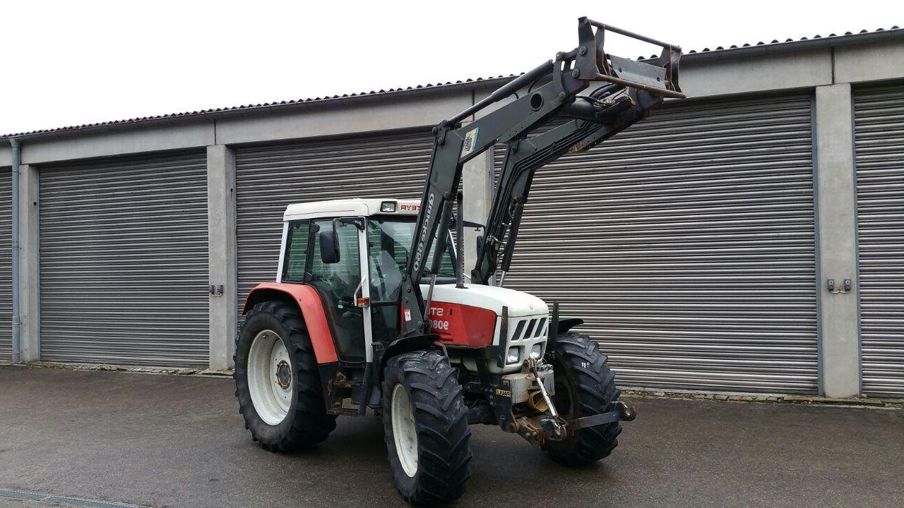 Traktor van het type Steyr 9086 A, Gebrauchtmaschine in Bremen (Foto 5)