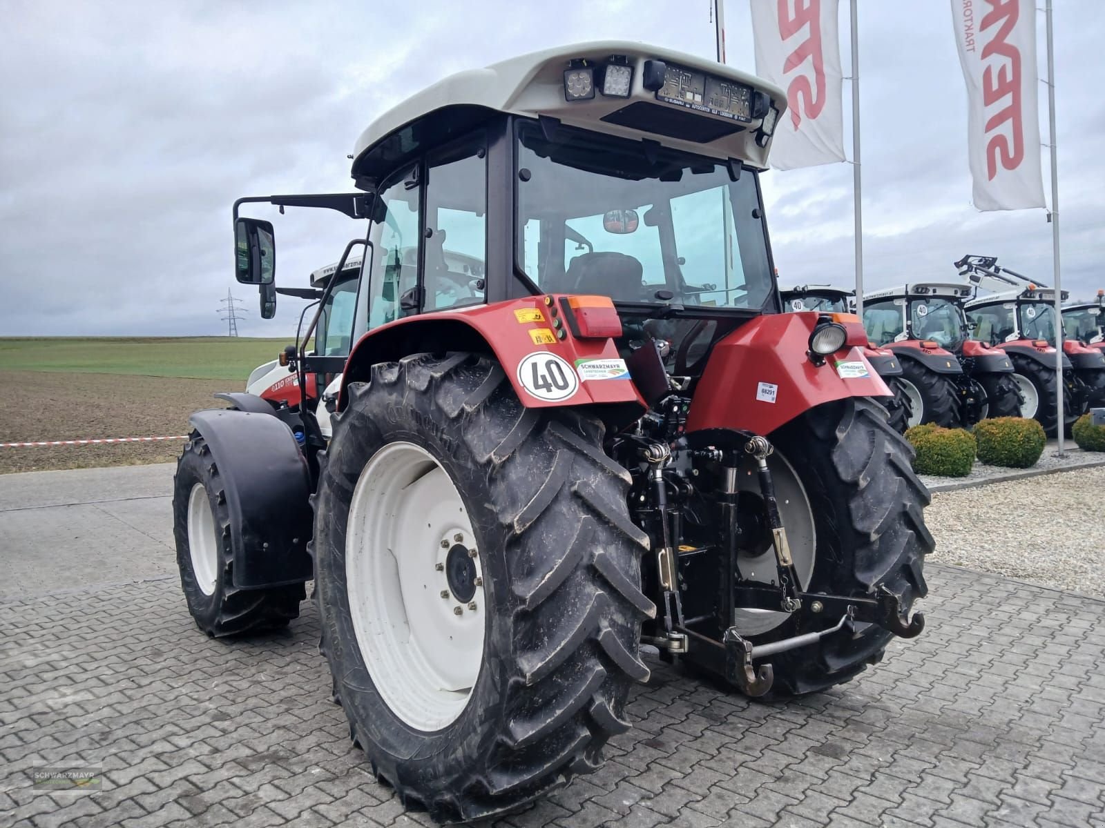 Traktor типа Steyr 9090 M Basis, Gebrauchtmaschine в Aurolzmünster (Фотография 9)