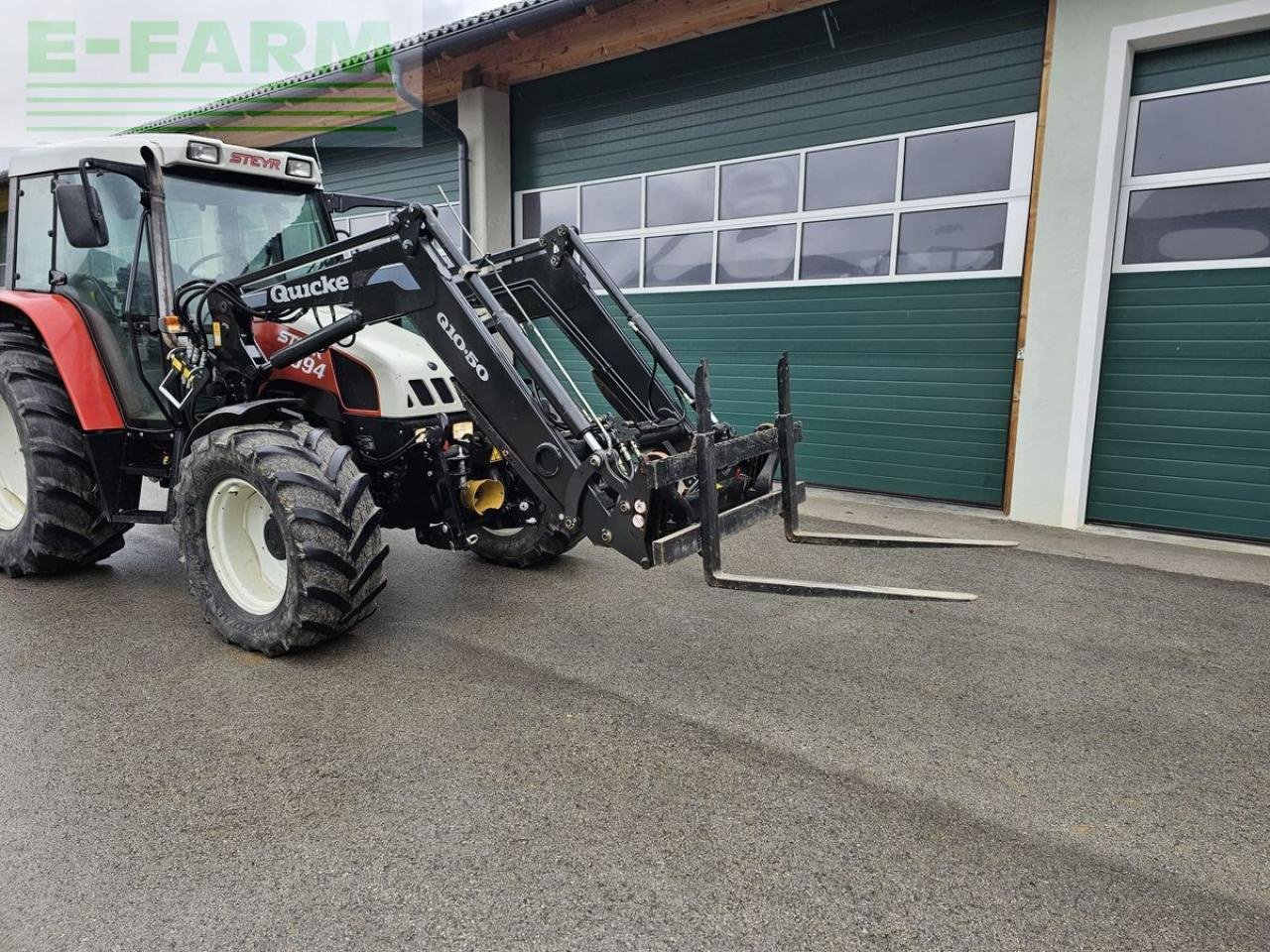 Traktor typu Steyr 9094 m a, Gebrauchtmaschine w RUDEN (Zdjęcie 4)