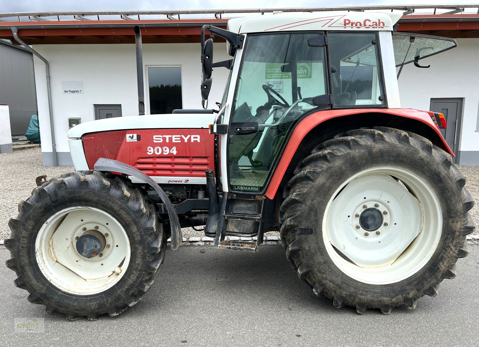 Traktor tip Steyr 9094 - noch nicht gereinigt - wie Case CS 94, Gebrauchtmaschine in Burgrieden (Poză 2)