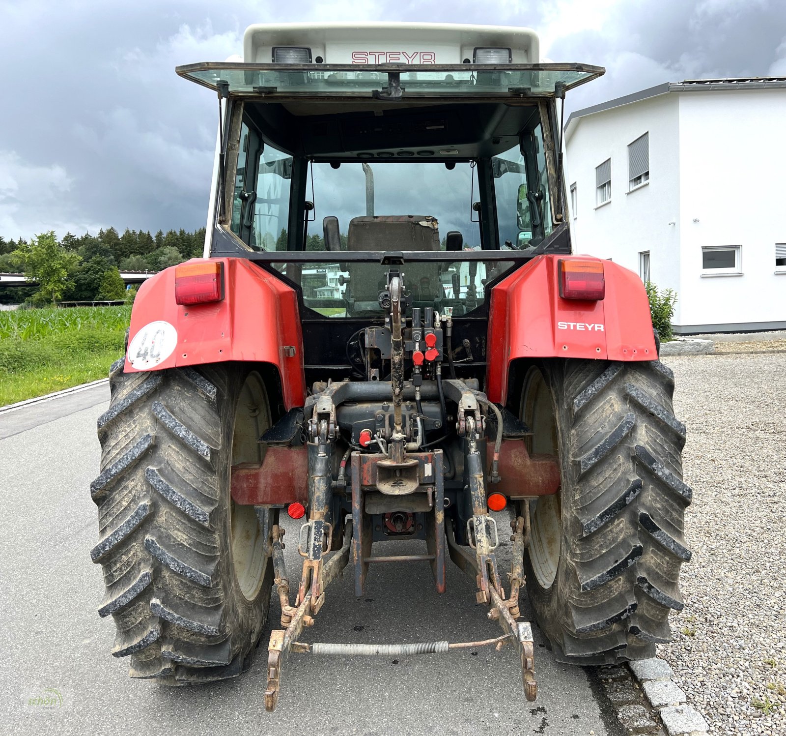 Traktor типа Steyr 9094 - noch nicht gereinigt - wie Case CS 94, Gebrauchtmaschine в Burgrieden (Фотография 4)