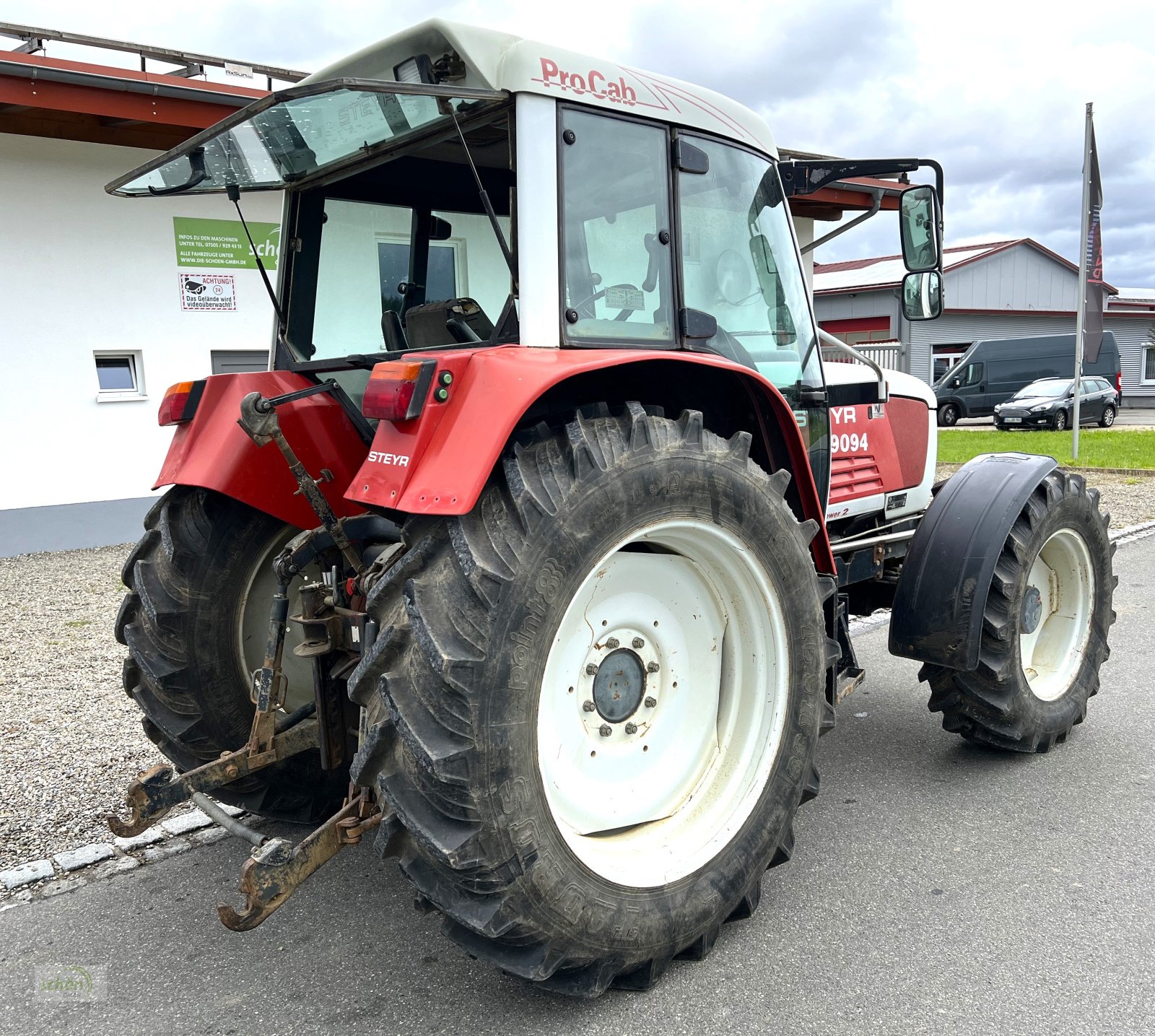 Traktor tip Steyr 9094 - noch nicht gereinigt - wie Case CS 94, Gebrauchtmaschine in Burgrieden (Poză 8)