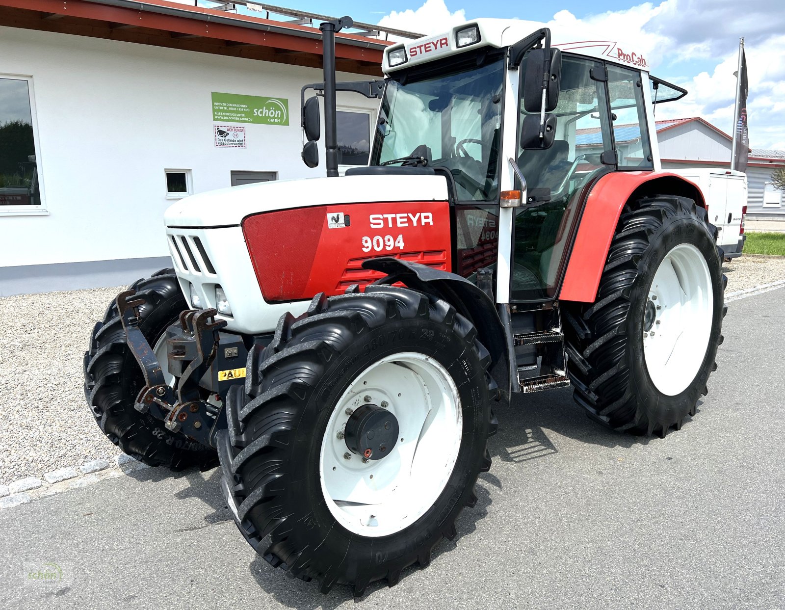 Traktor typu Steyr 9094 - wie Case CS 94, Gebrauchtmaschine w Burgrieden (Zdjęcie 1)