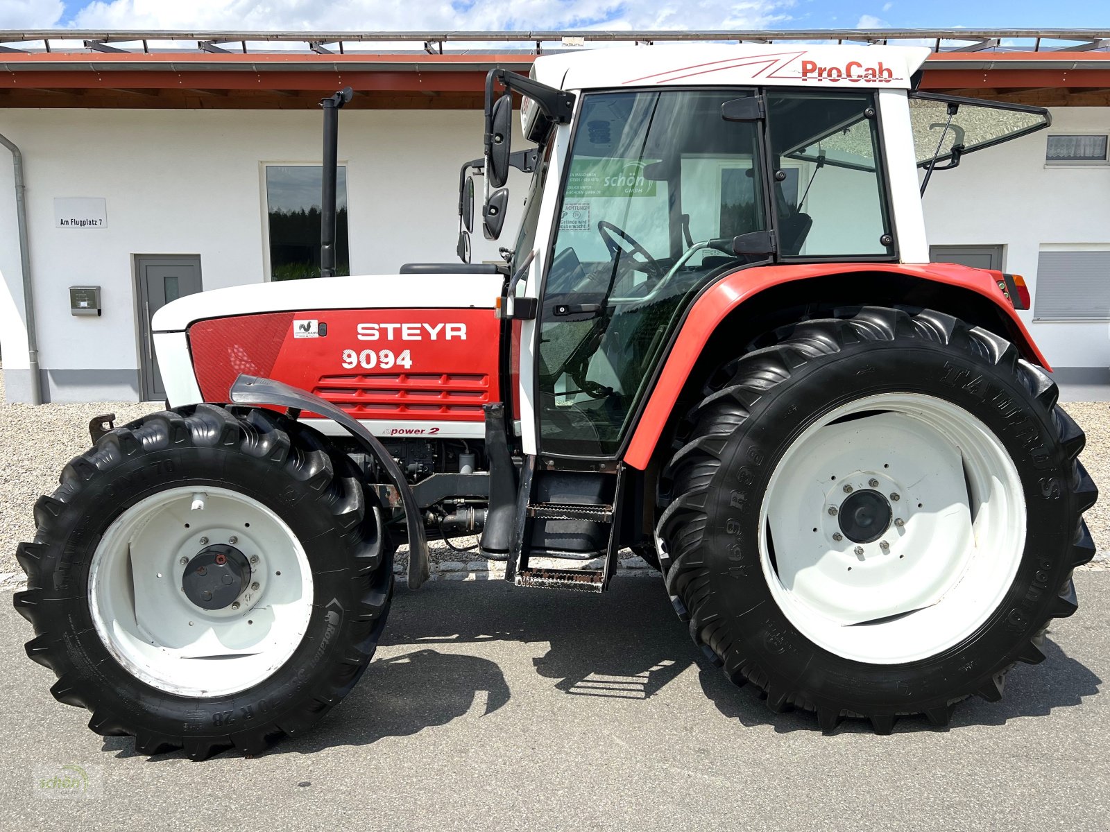 Traktor typu Steyr 9094 - wie Case CS 94, Gebrauchtmaschine w Burgrieden (Zdjęcie 2)