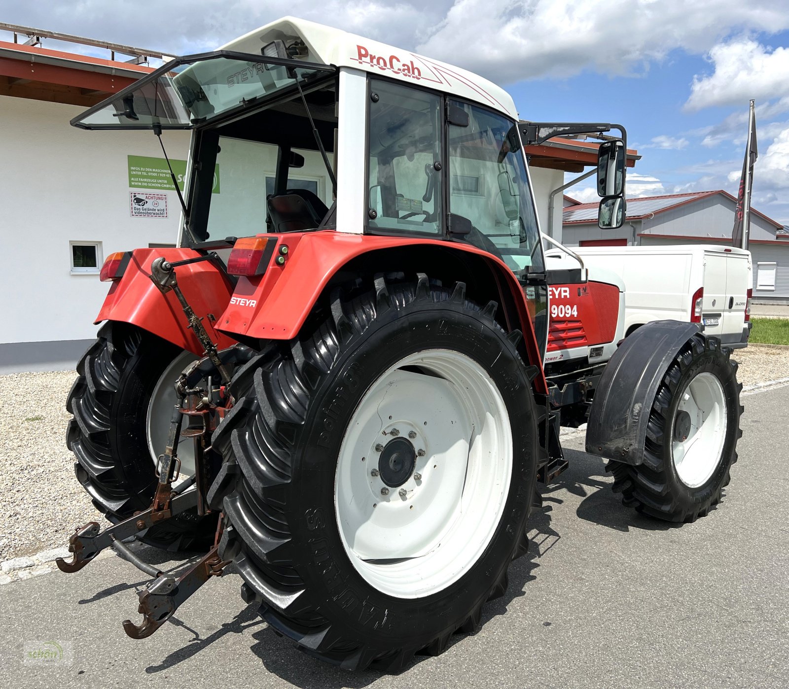 Traktor типа Steyr 9094 - wie Case CS 94, Gebrauchtmaschine в Burgrieden (Фотография 8)