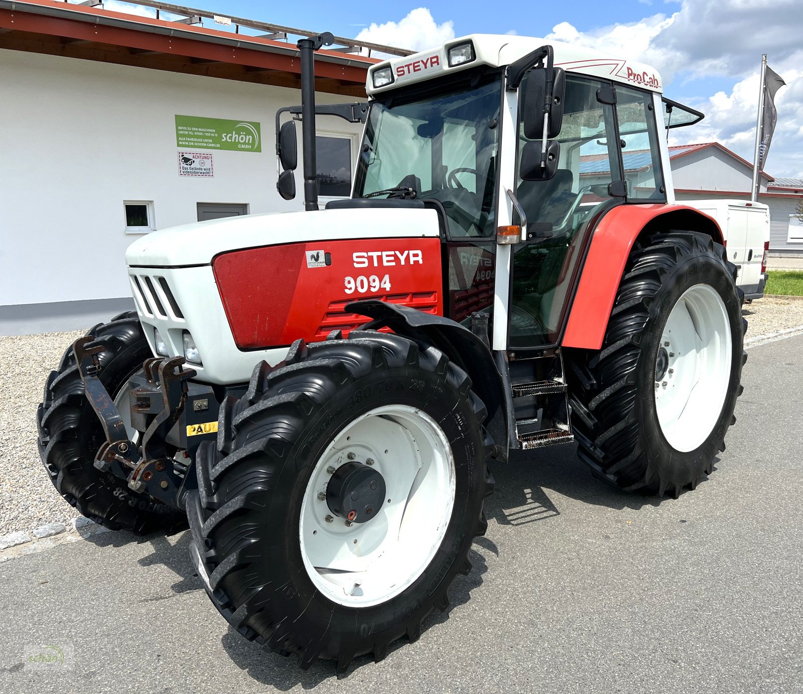 Traktor typu Steyr 9094 - wie Case CS 94, Gebrauchtmaschine w Burgrieden (Zdjęcie 11)