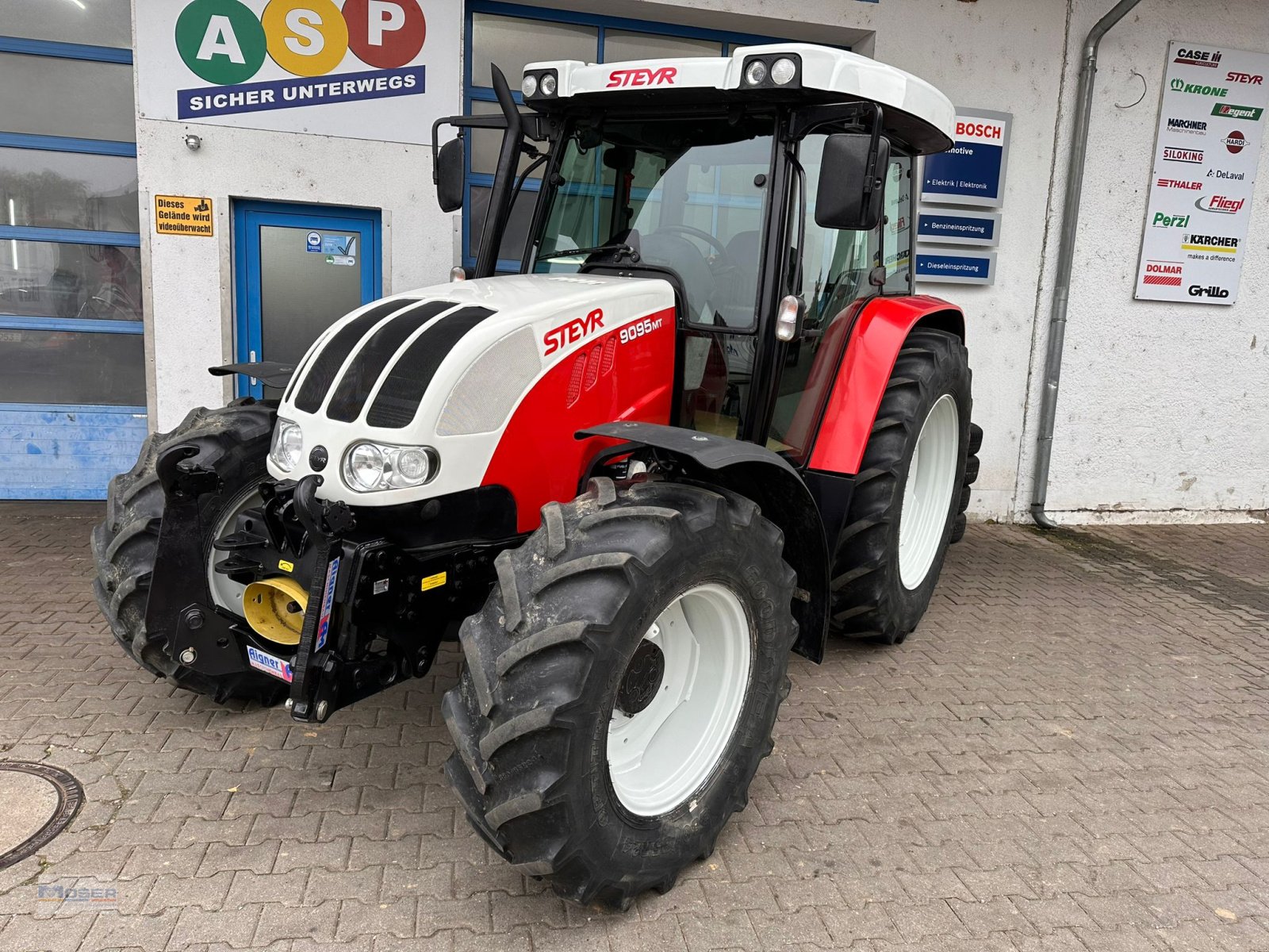 Traktor от тип Steyr 9095 MT, Gebrauchtmaschine в Massing (Снимка 10)