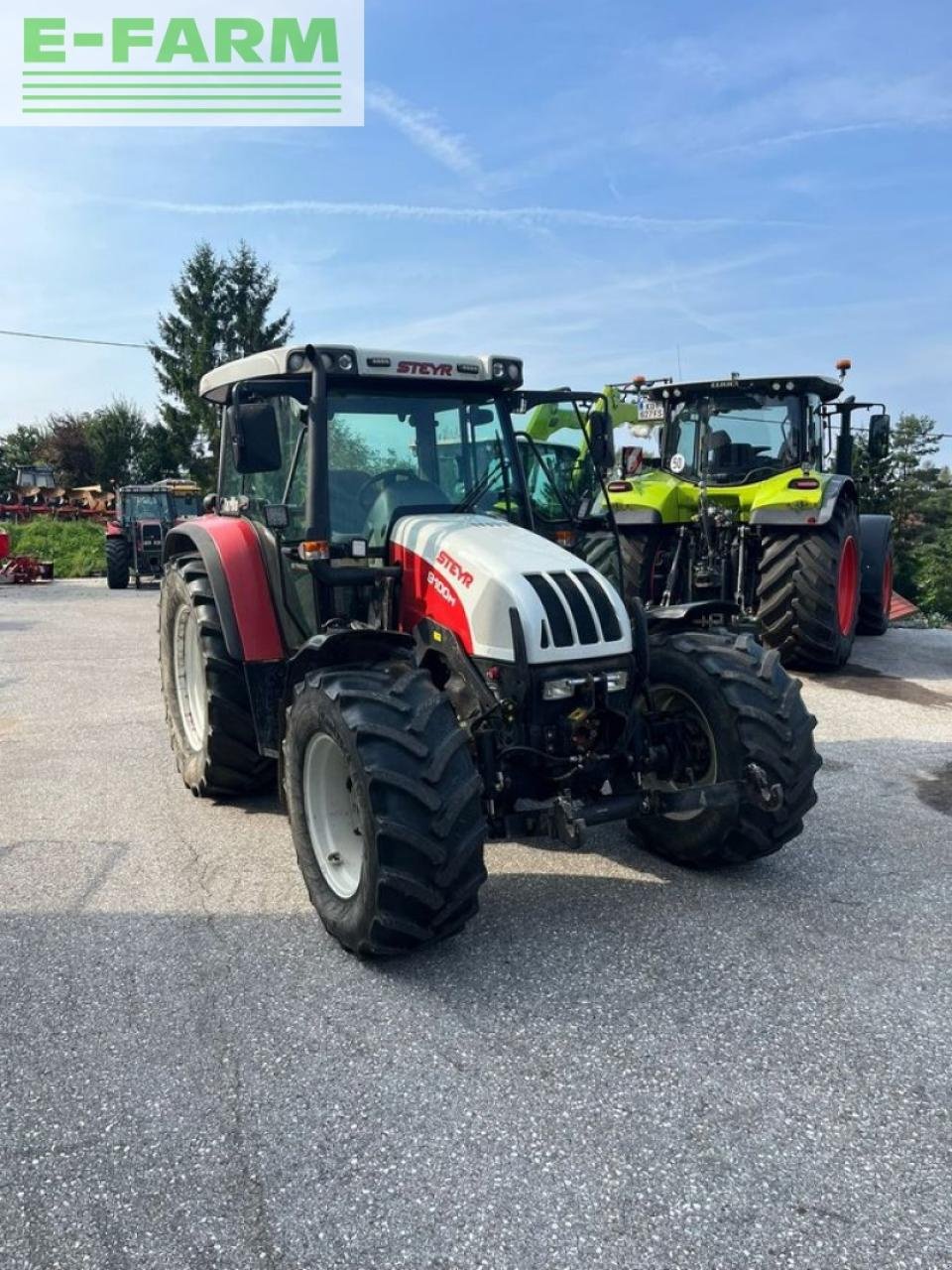 Traktor a típus Steyr 9100 m komfort, Gebrauchtmaschine ekkor: RUDEN (Kép 1)