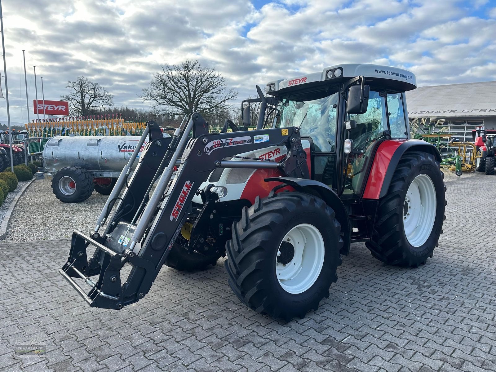 Traktor du type Steyr 9105 MT Profi, Gebrauchtmaschine en Aurolzmünster (Photo 14)