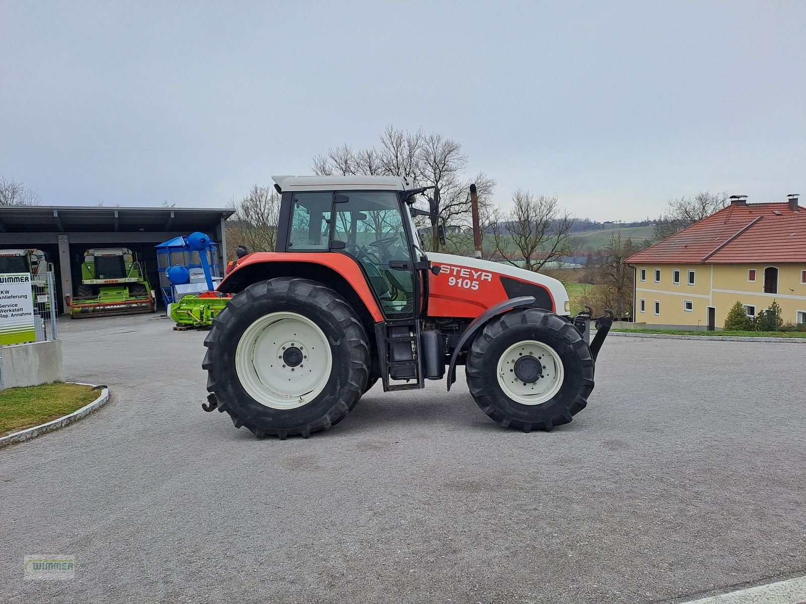 Traktor типа Steyr 9105, Gebrauchtmaschine в Kematen (Фотография 3)