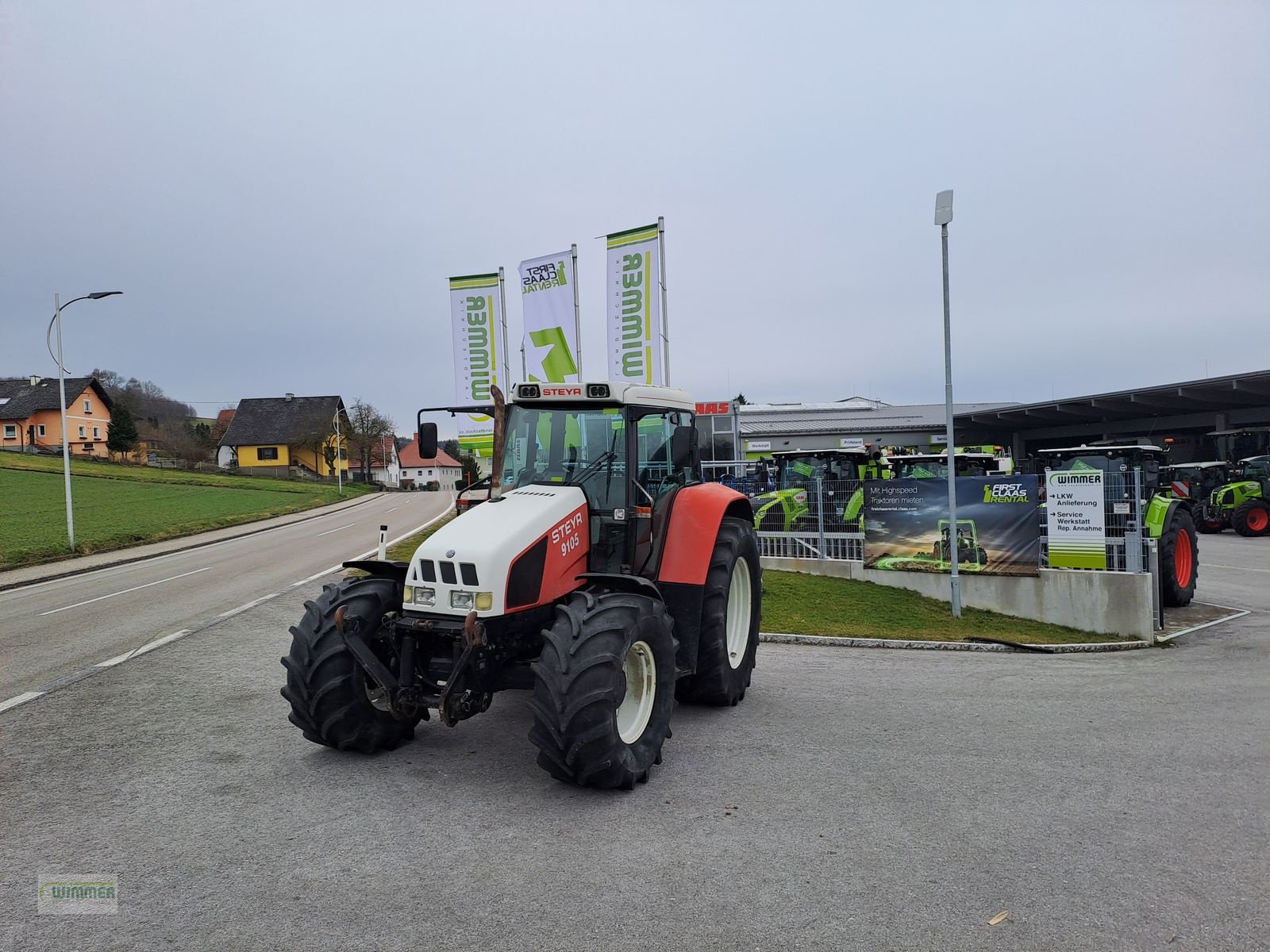 Traktor typu Steyr 9105, Gebrauchtmaschine w Kematen (Zdjęcie 14)