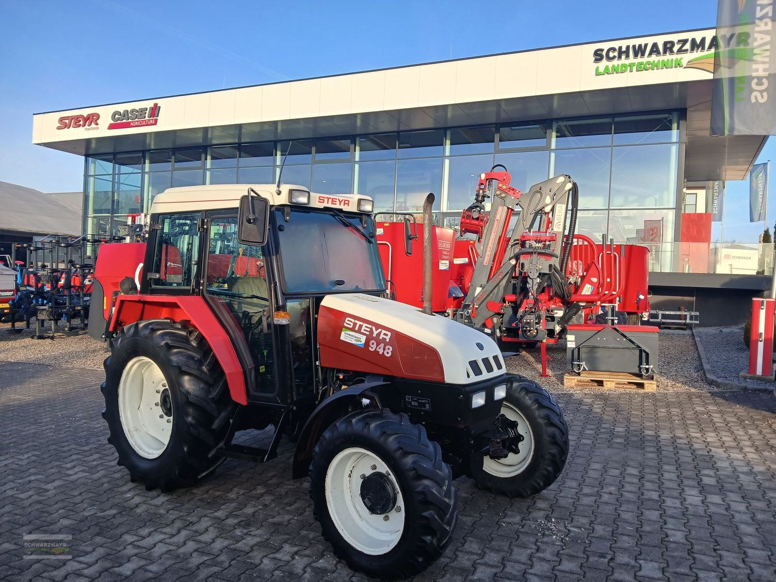 Traktor van het type Steyr 948 A T, Gebrauchtmaschine in Aurolzmünster (Foto 2)